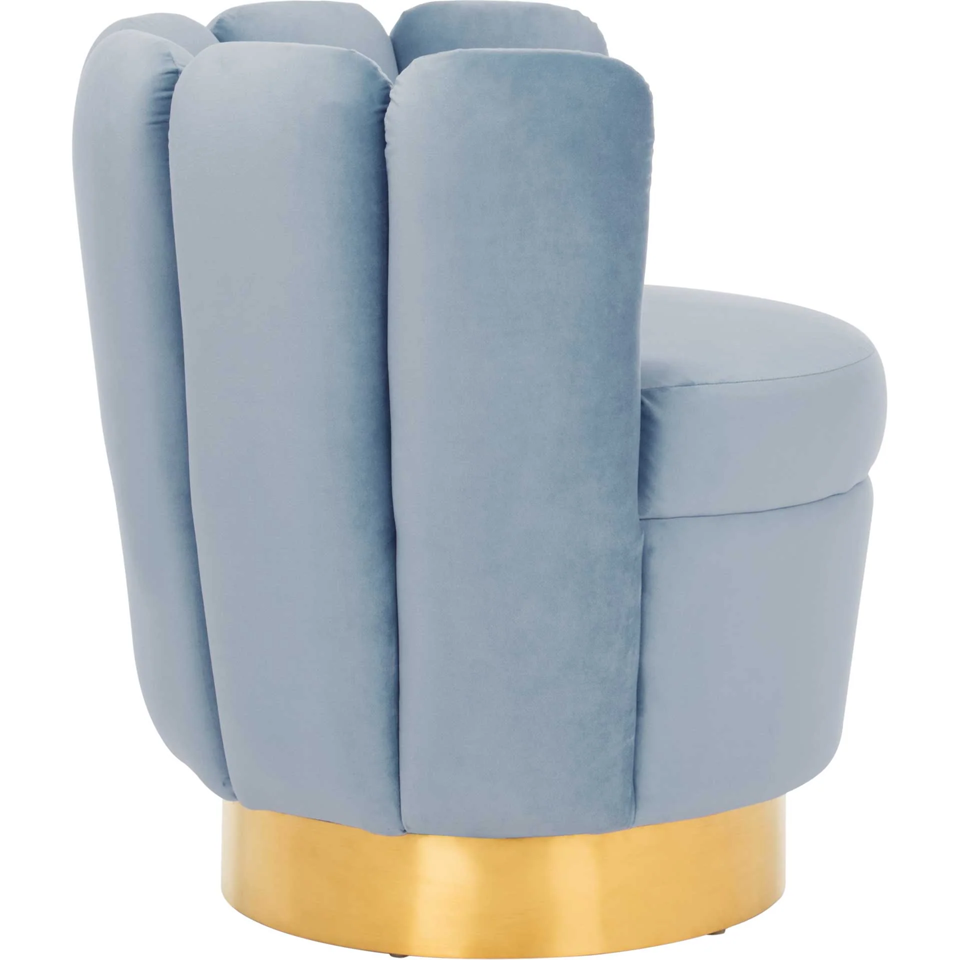 Arbor Channel Tufted Chair Light Blue - Image 3