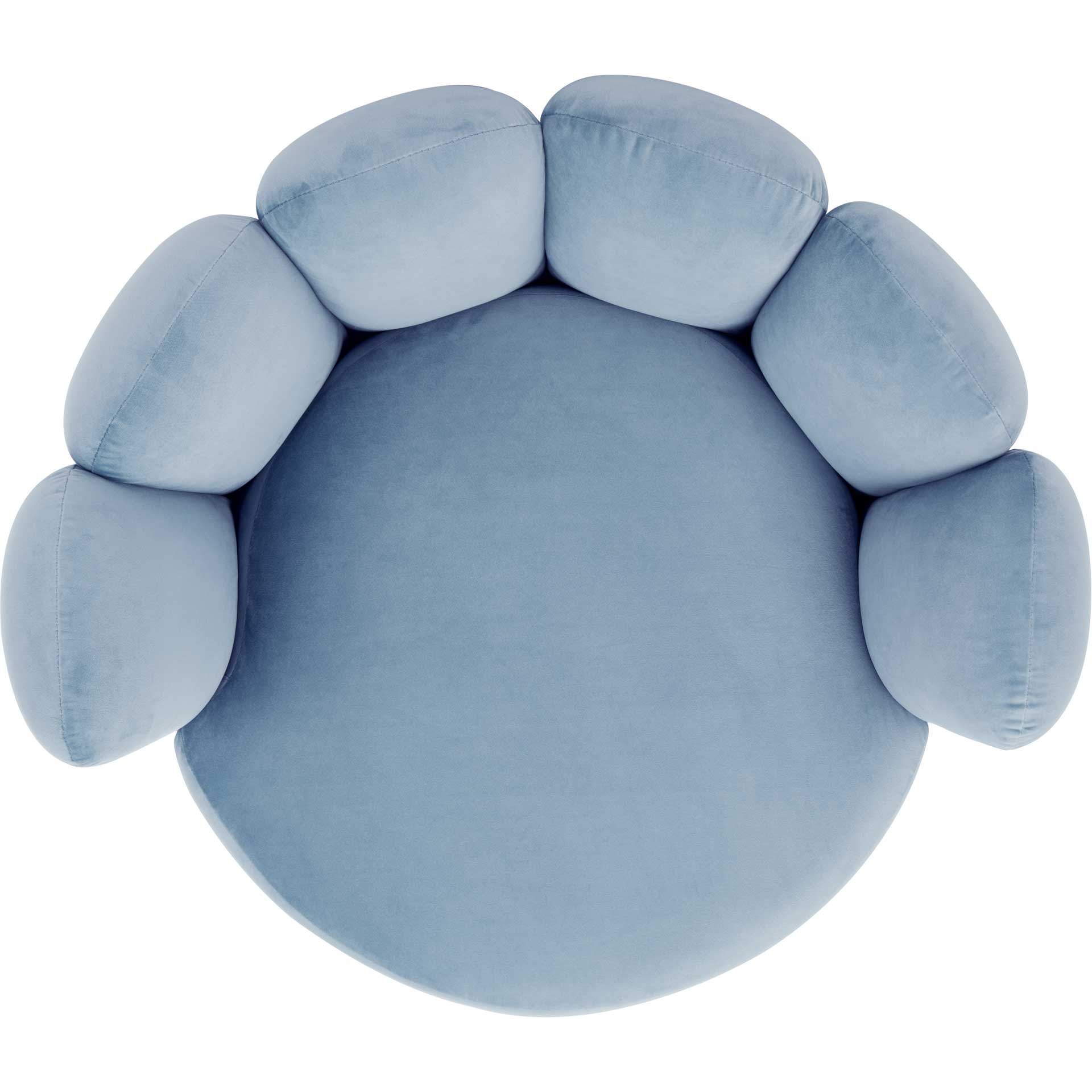 Arbor Channel Tufted Chair Light Blue - Image 6