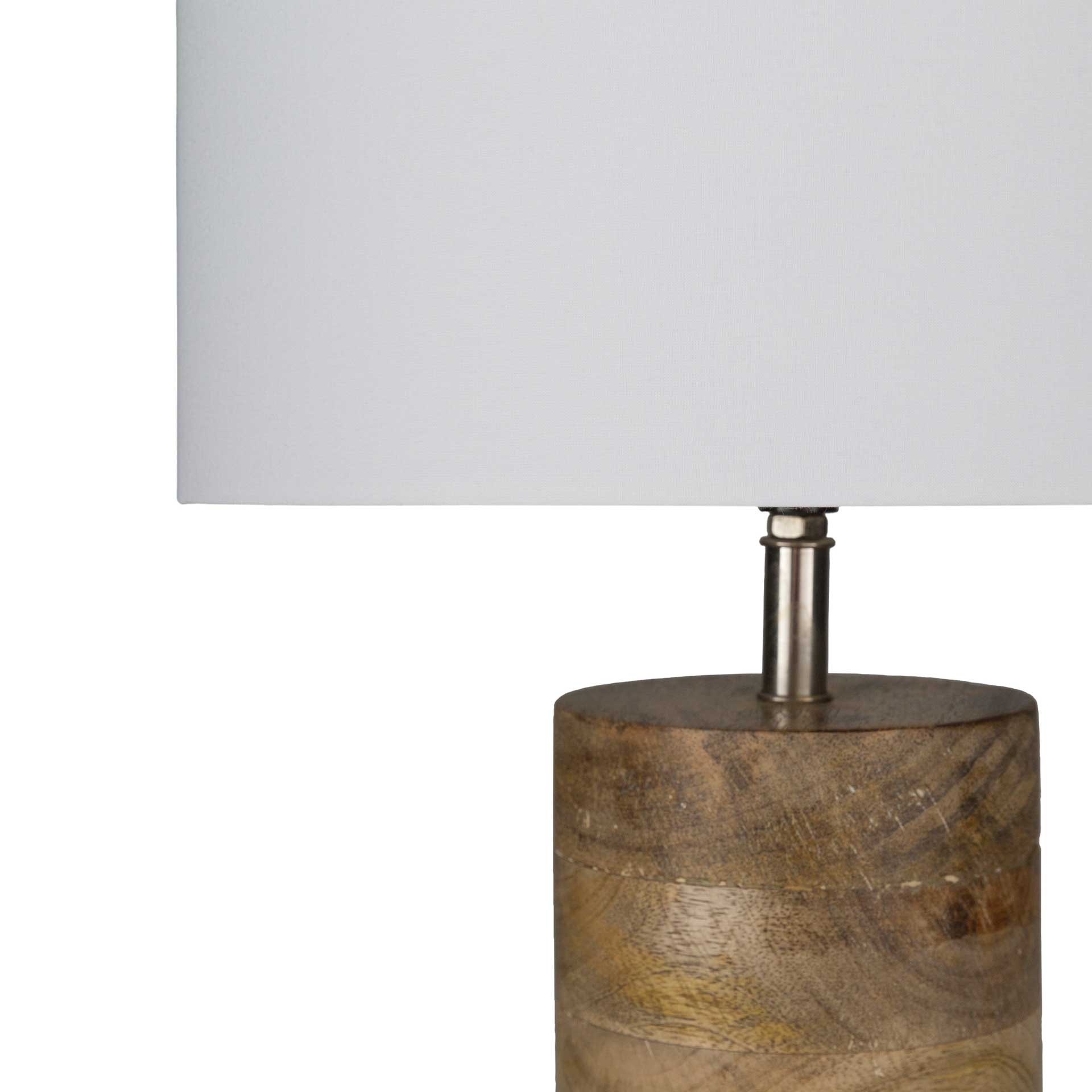 Archer Table Lamp White/Natural - Image 3