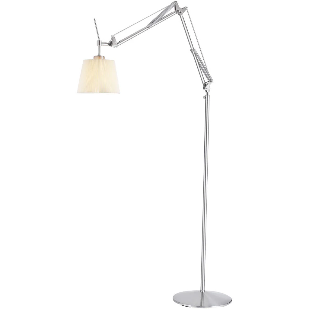 Architecture Floor Lamp Brushed Steel - Image 2