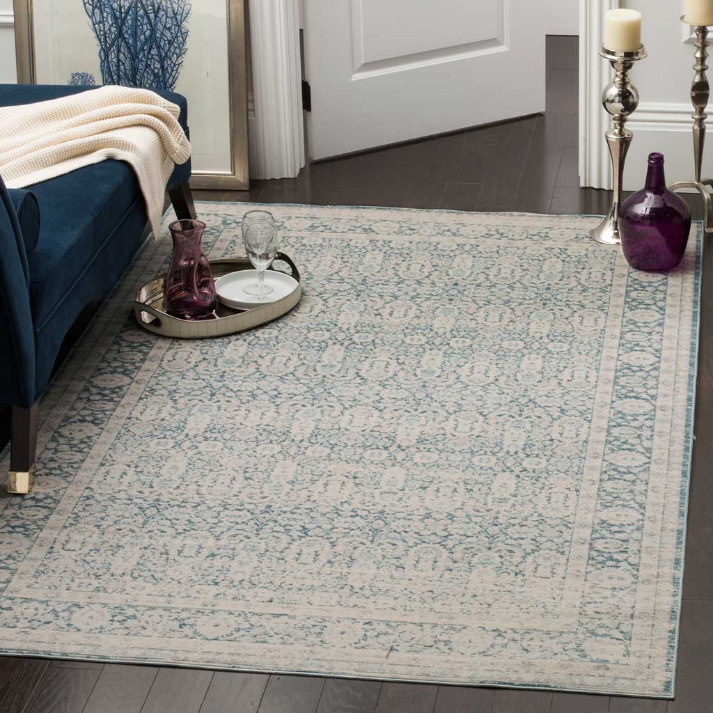 Archive Blue/Gray Area Rug - Image 8