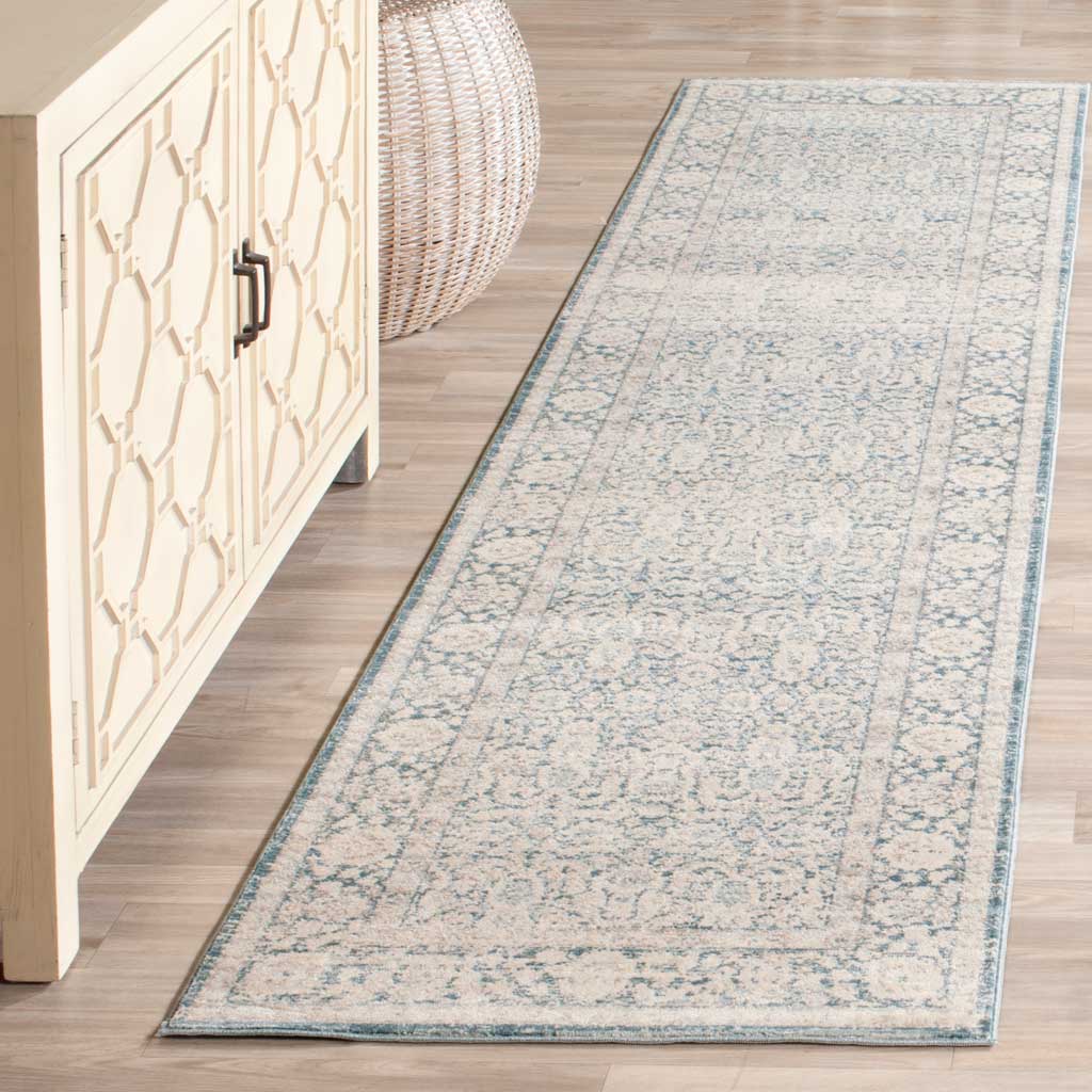 Archive Blue/Gray Runner Rug - Image 2