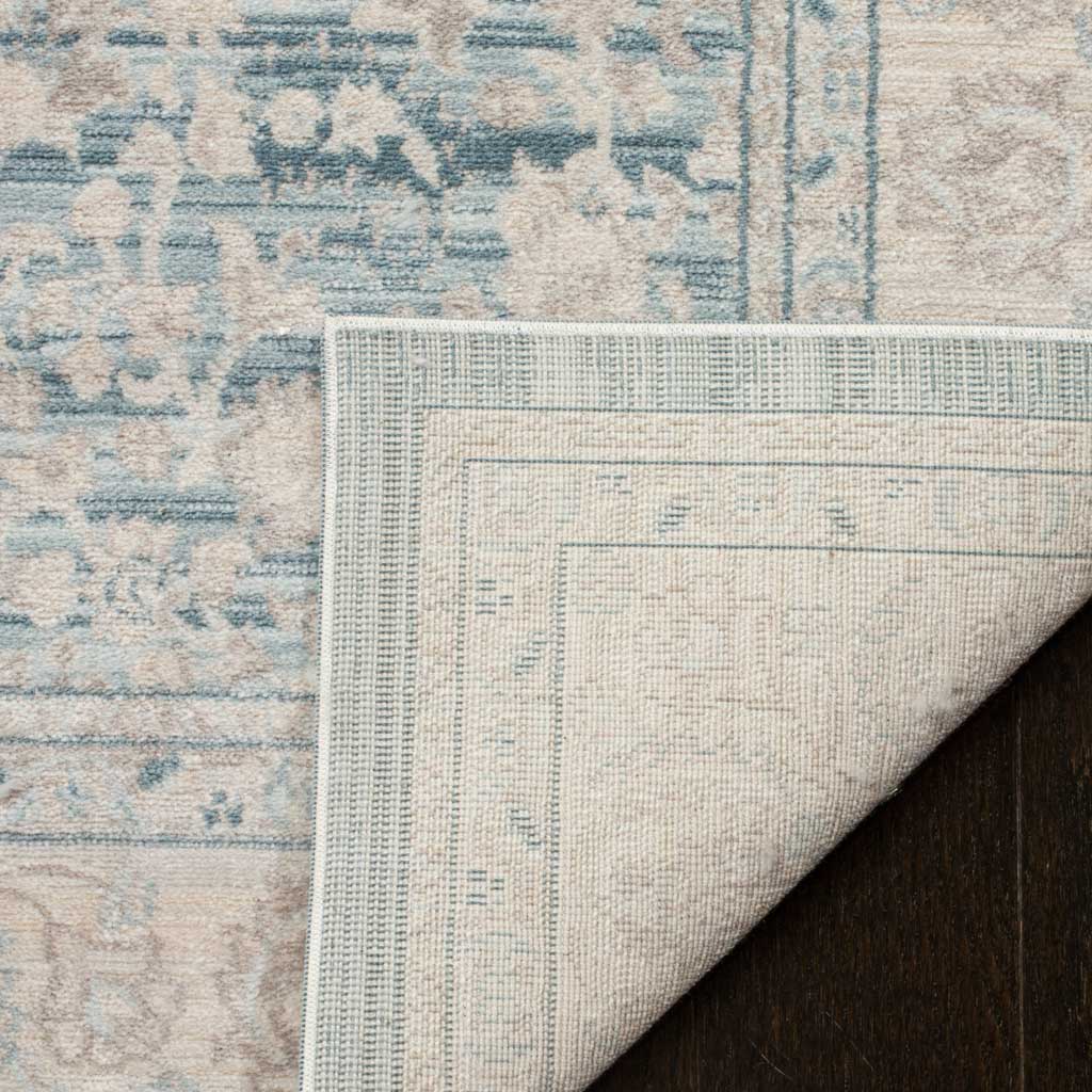 Archive Floral Blue/Gray Area Rug - Image 6