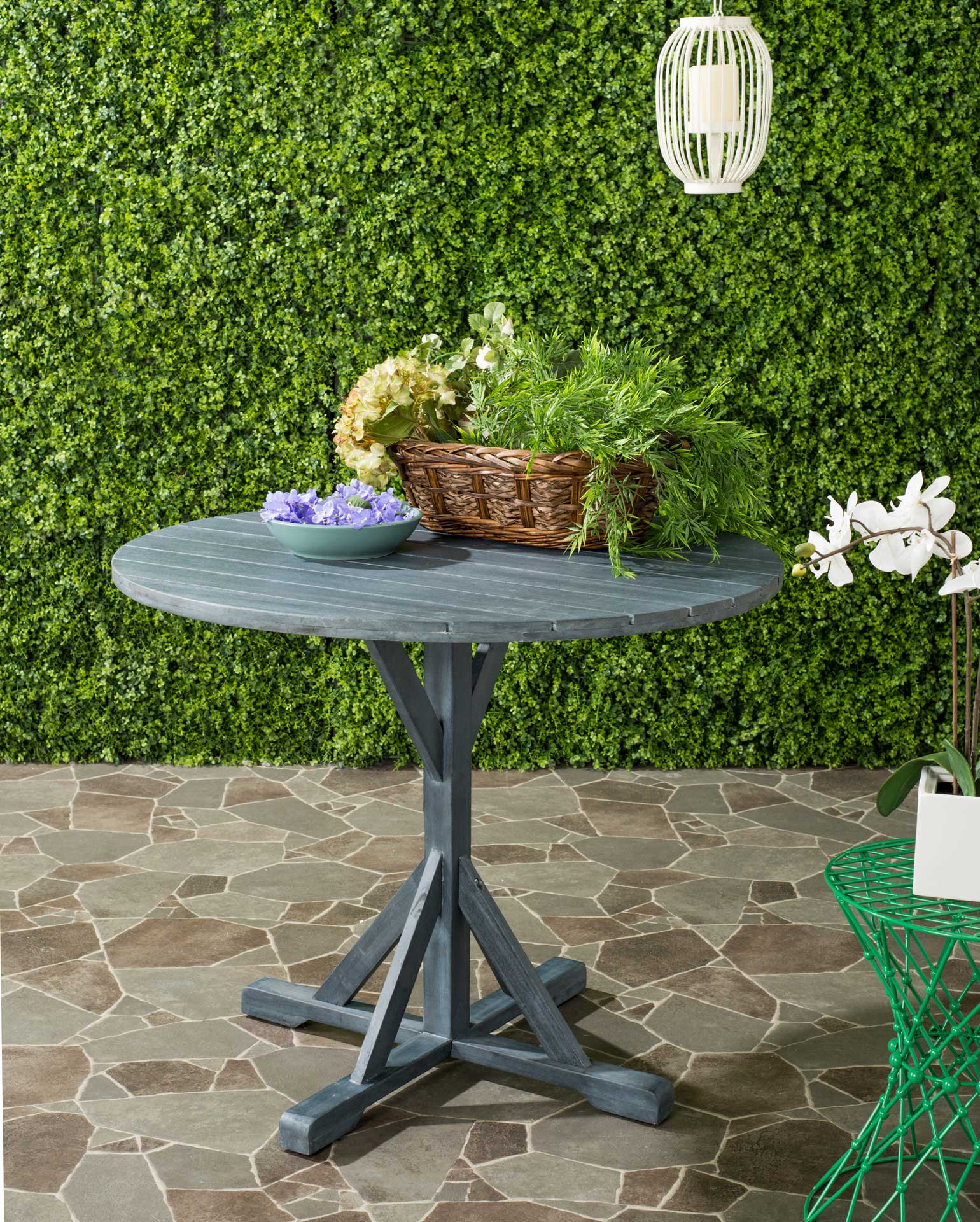 Ardelle Round Table Ash Gray - Image 3
