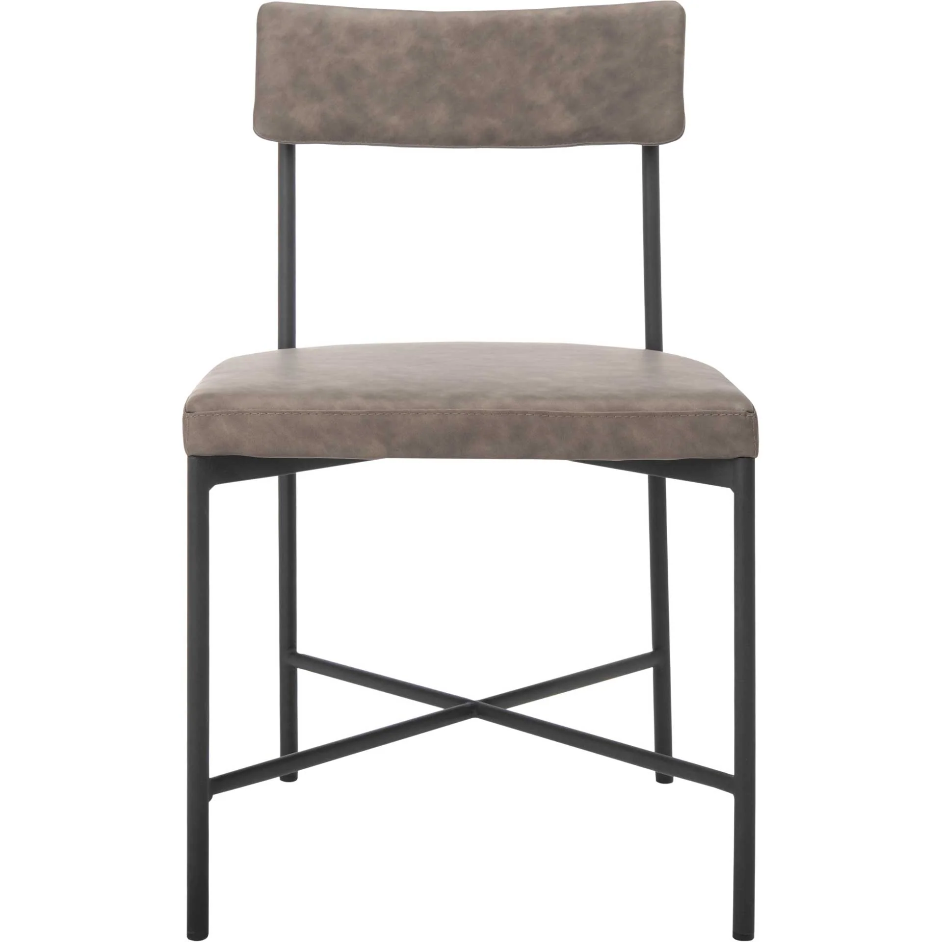Arden Dining Chairs Gray/Black (Set of 2) - Image 3