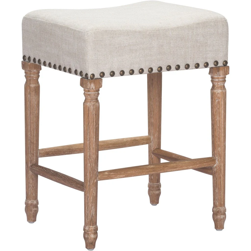 Ardor Barstool Beige (Set of 2) - Image 4