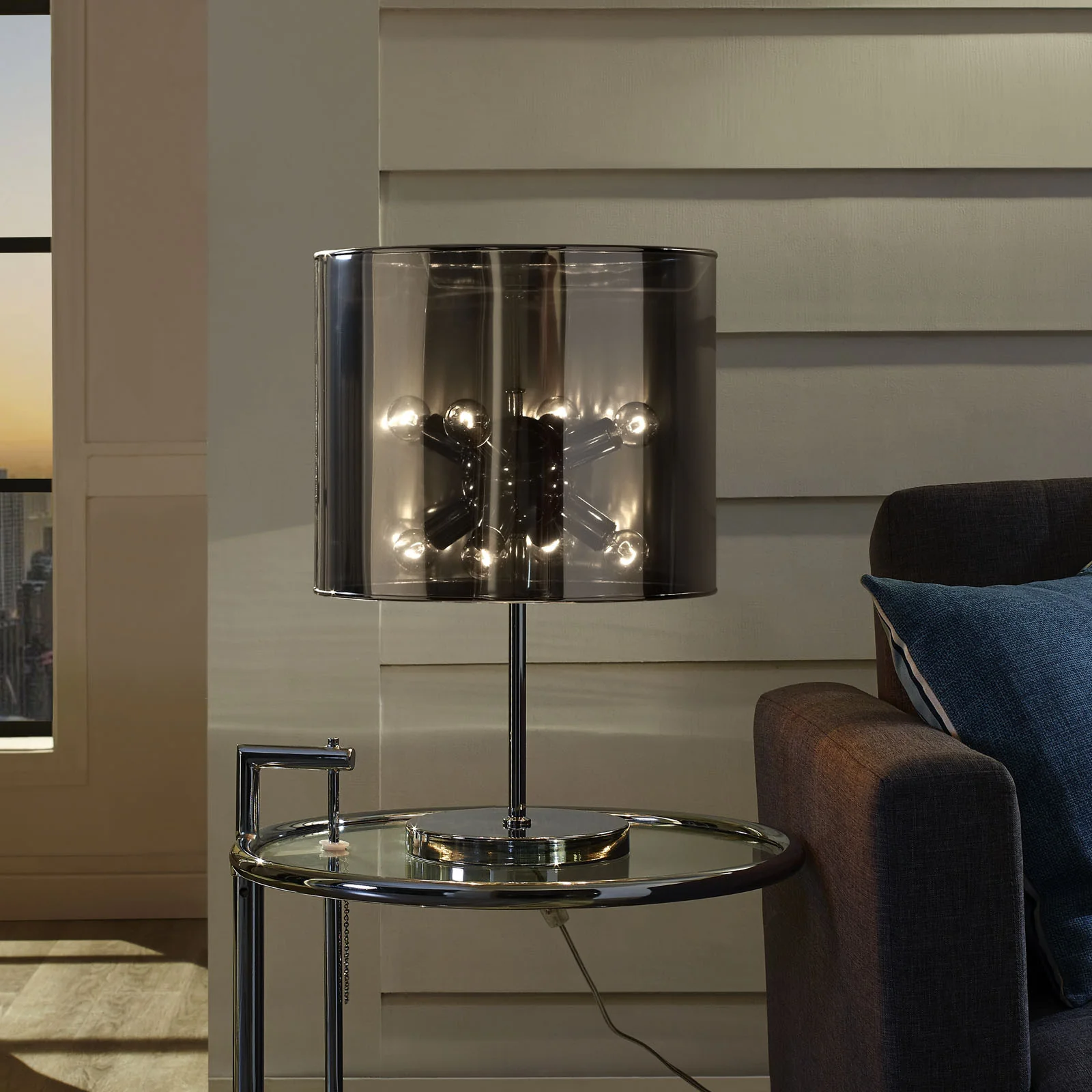 Ares Table Lamp Silver - Image 4