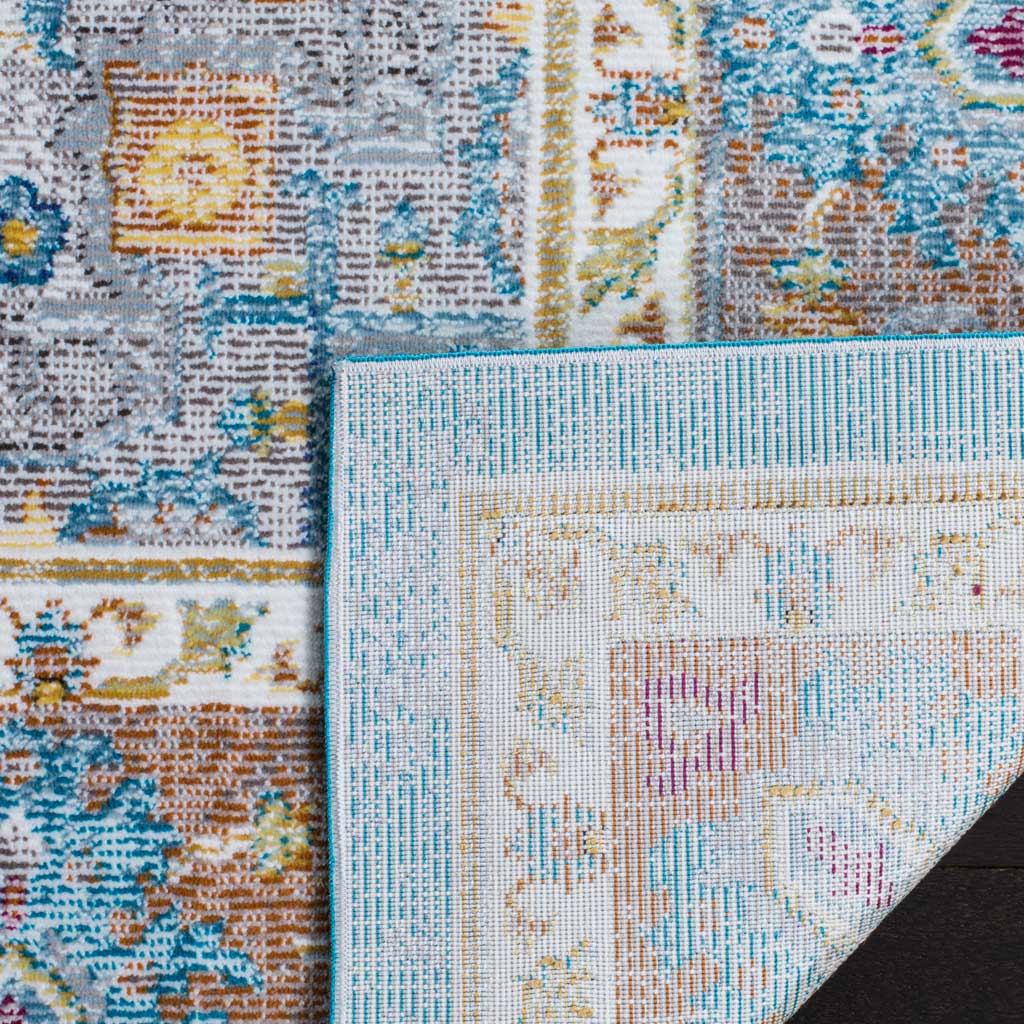 Aria Light Blue/Creme Area Rug - Image 3