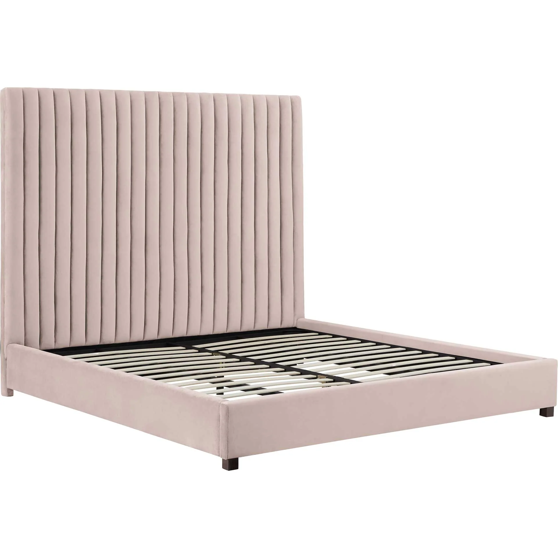 Ariah Velvet Bed Blush - Image 3