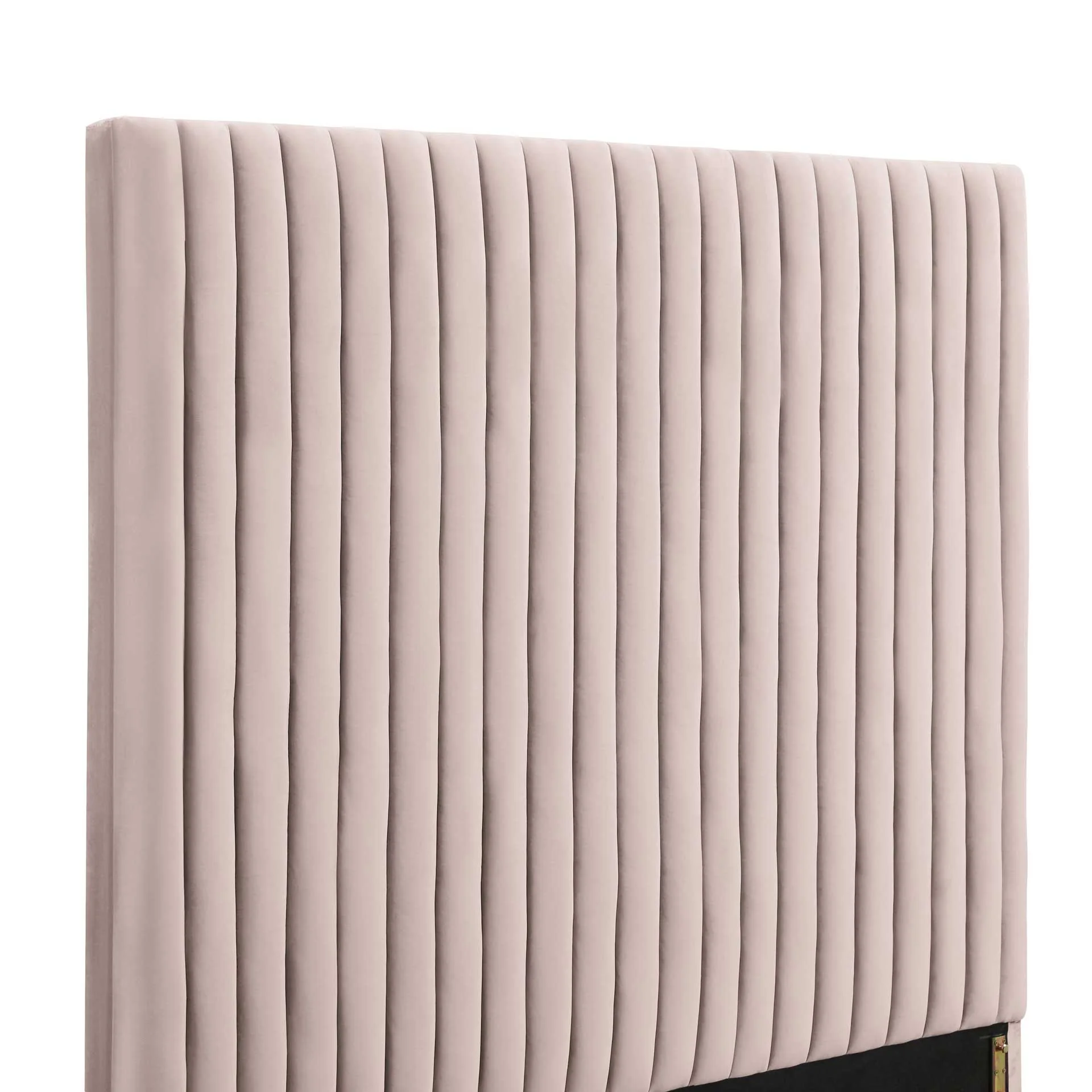 Ariah Velvet Bed Blush - Image 4