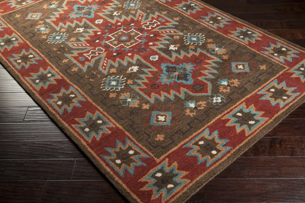 Arizona Chocolate/Rust Area Rug - Image 3