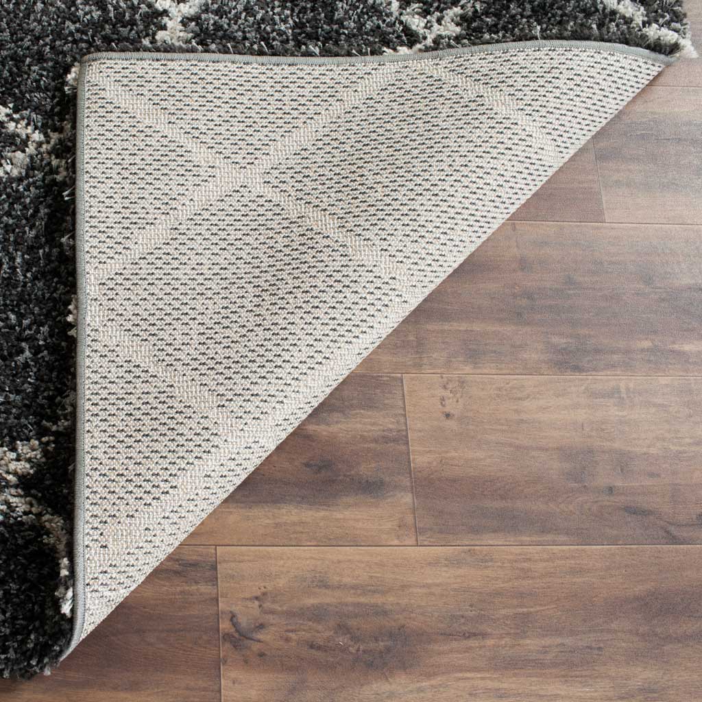 Arizona Shag Anthracite/Beige Area Rug - Image 5