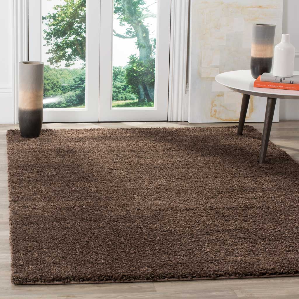 Arizona Shag Brown Area Rug - Image 3