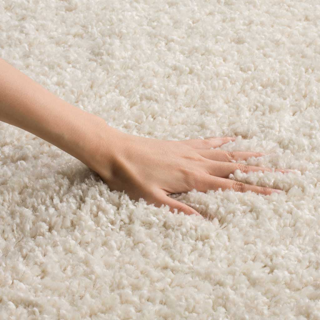 Arizona Shag Creme Area Rug - Image 6