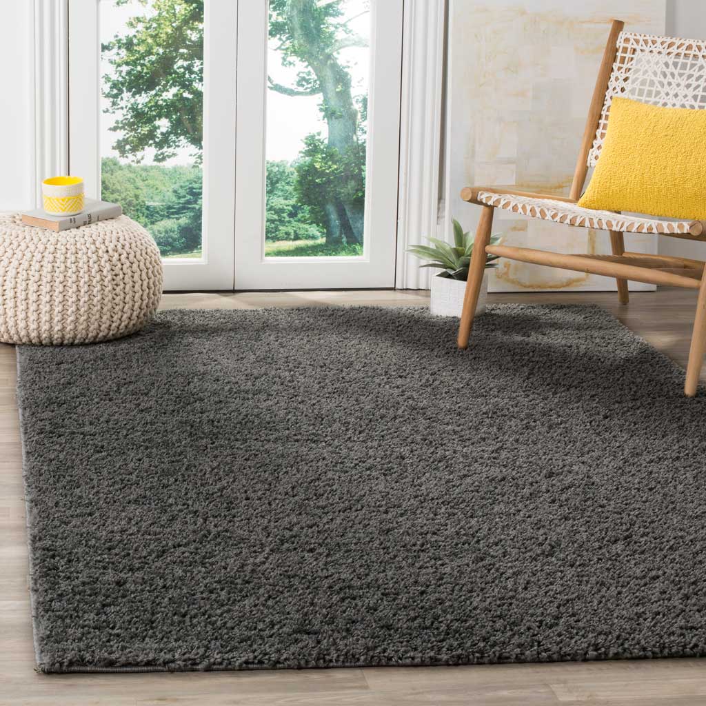 Arizona Shag Dark Gray Area Rug - Image 4