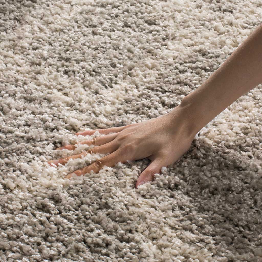 Arizona Shag Gray/Ivory Area Rug - Image 6