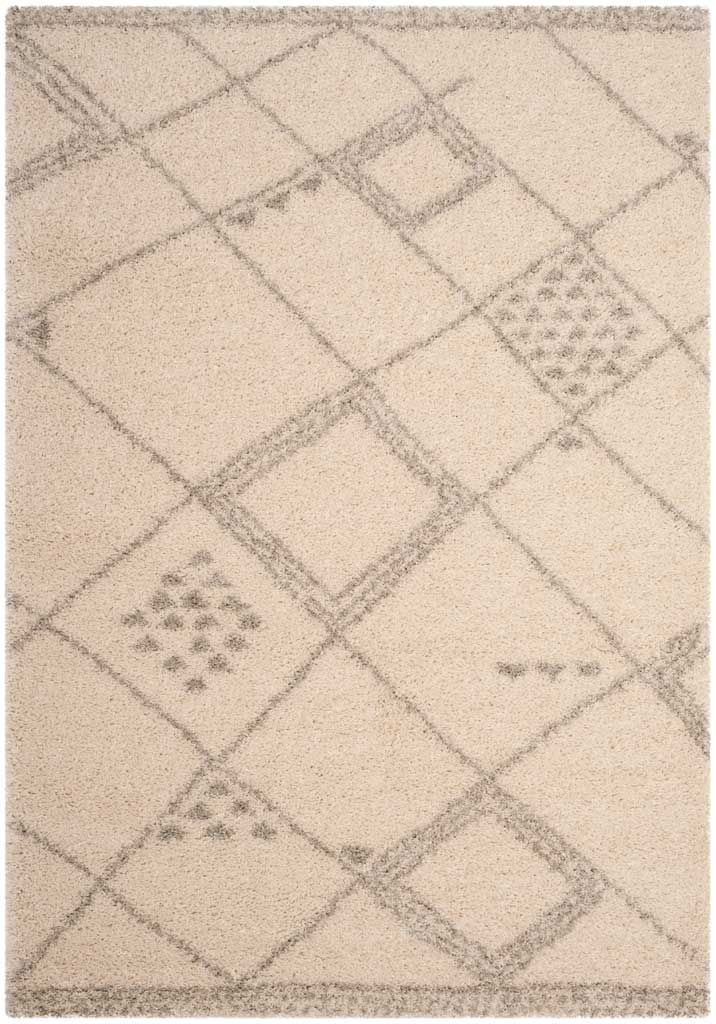 Arizona Shag Ivory/Gray Area Rug - Image 3
