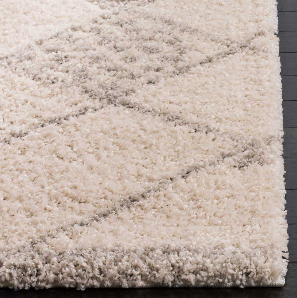 Arizona Shag Ivory/Gray Area Rug - Image 6