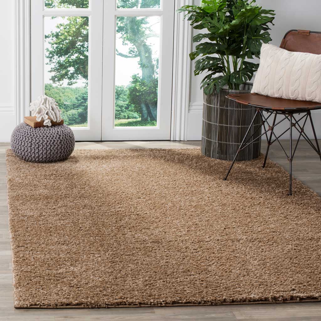Arizona Shag Taupe Area Rug - Image 4