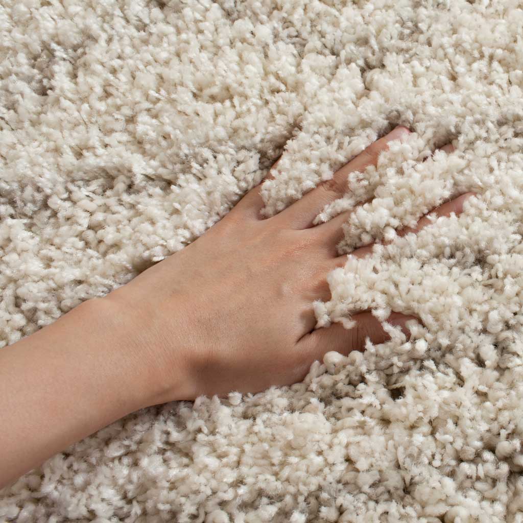 Arizona Shag Tribal Ivory/Beige Area Rug - Image 5
