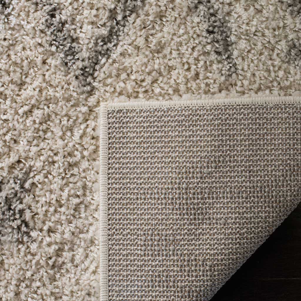 Arizona Shag Tribal Ivory/Gray Area Rug - Image 7