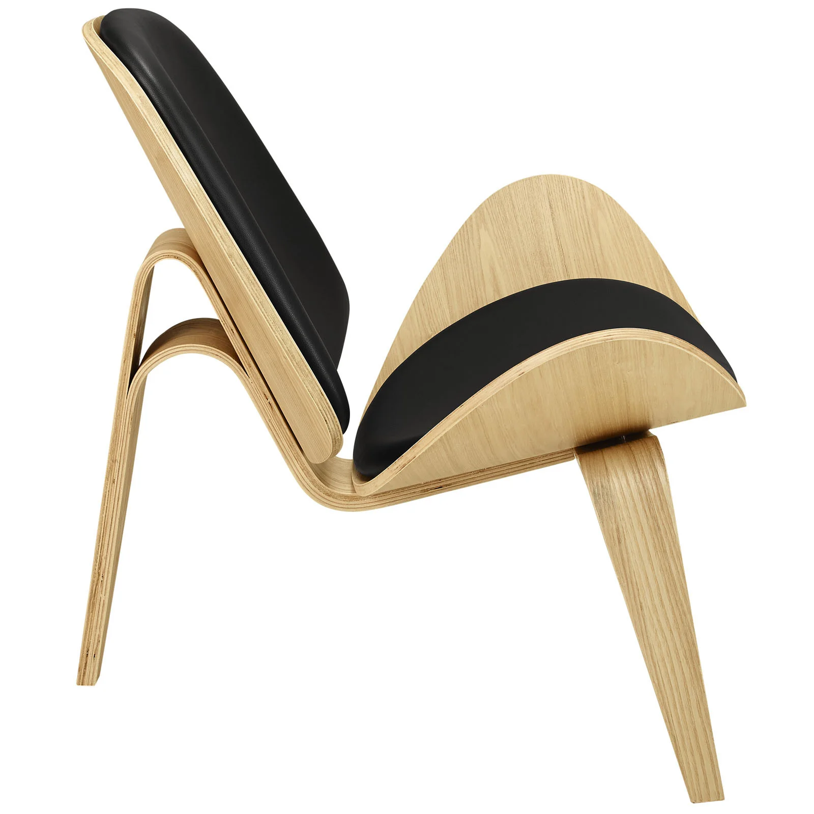 Ark Lounge Chair Oak Black - Image 3