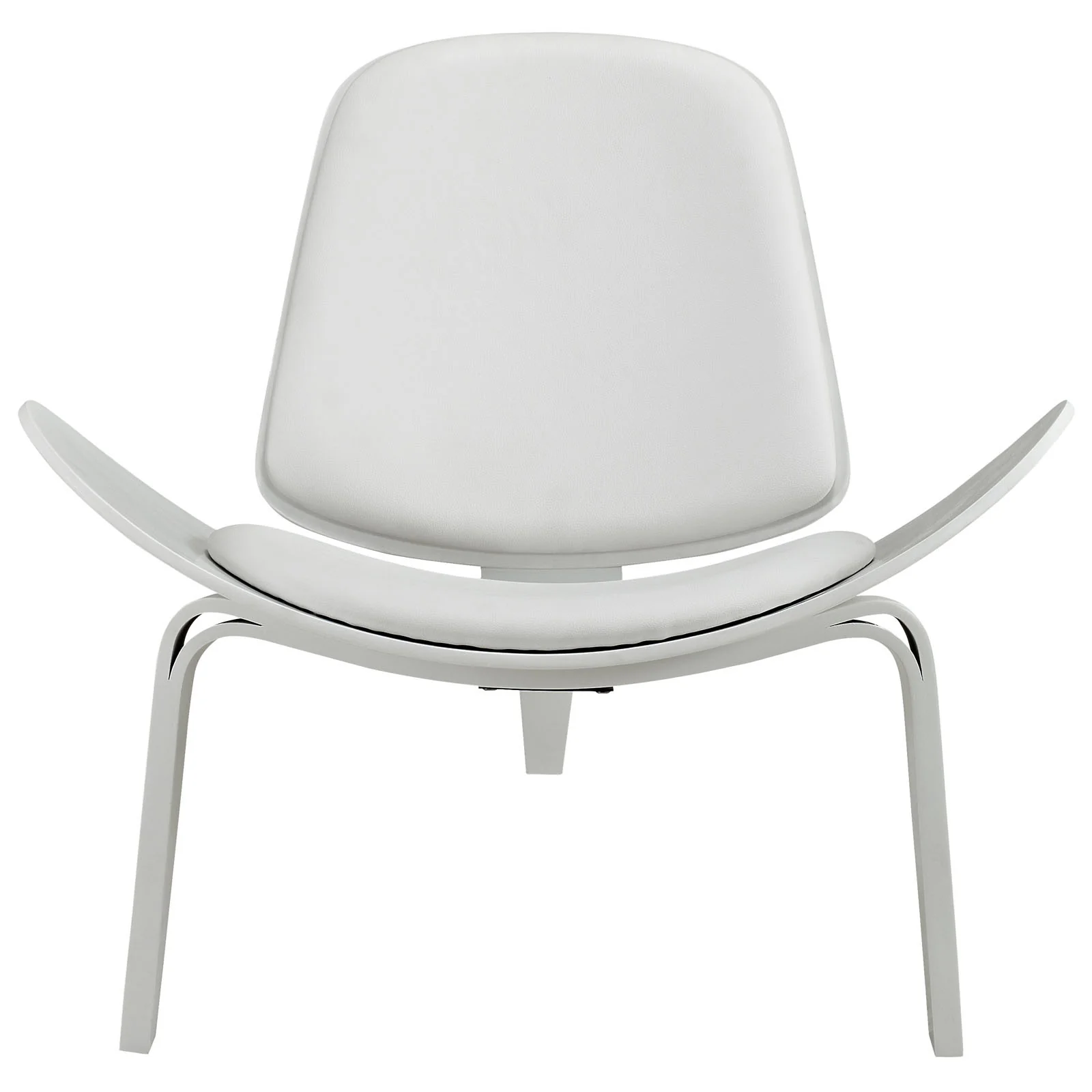 Ark Lounge Chair White White - Image 2