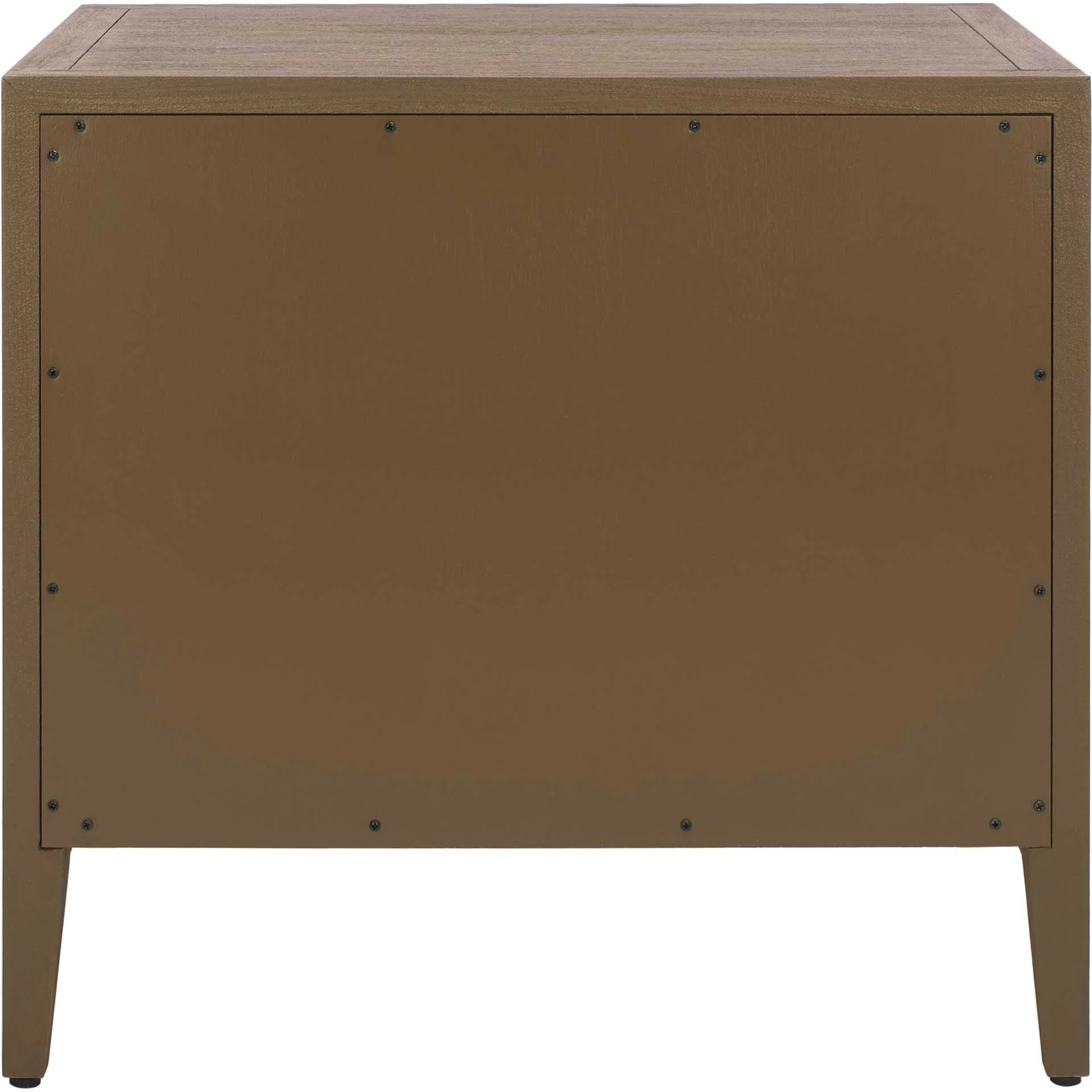 Arleana 3 Drawer Wood Nightstand Brown - Image 3