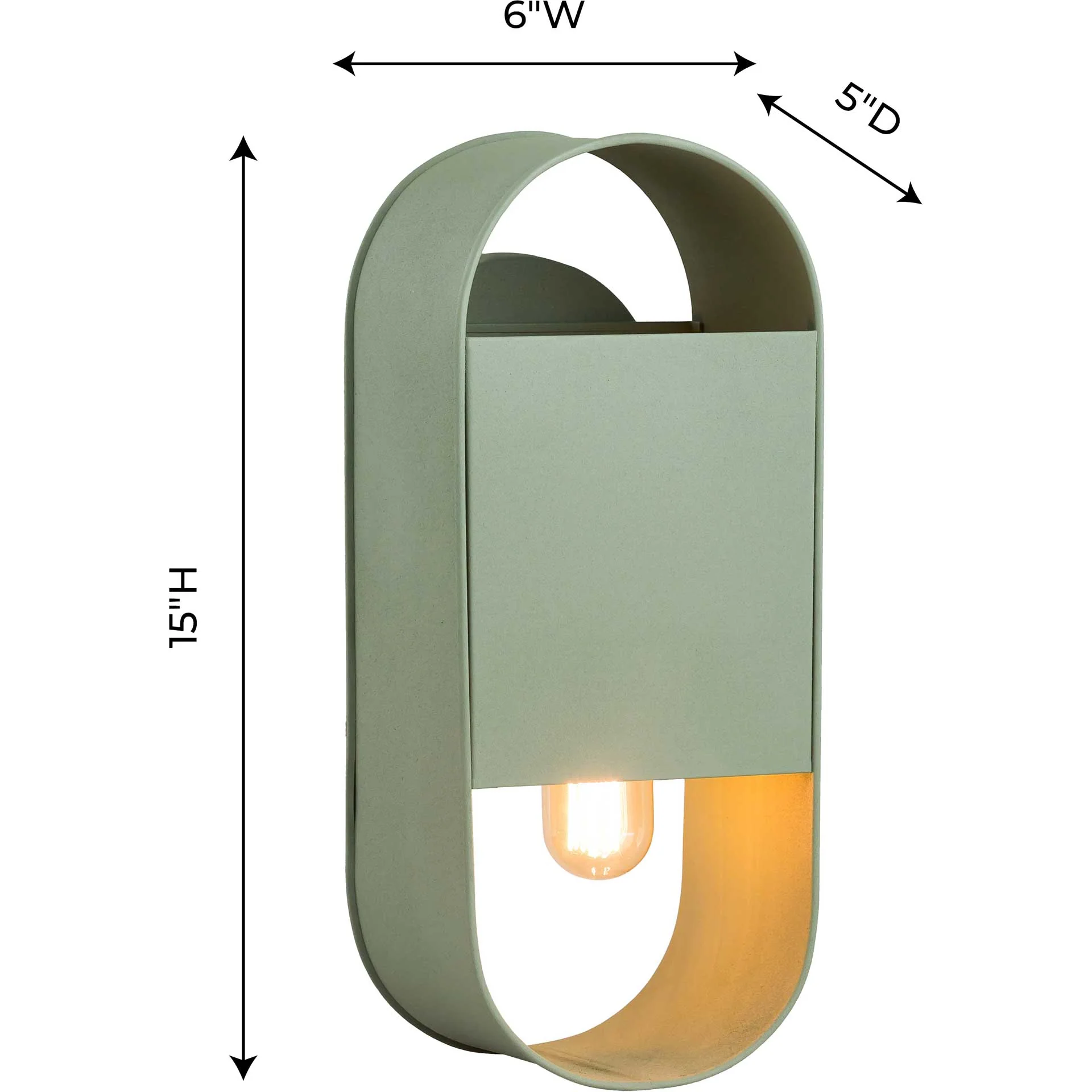 Arleana Wall Sconce Green - Image 6