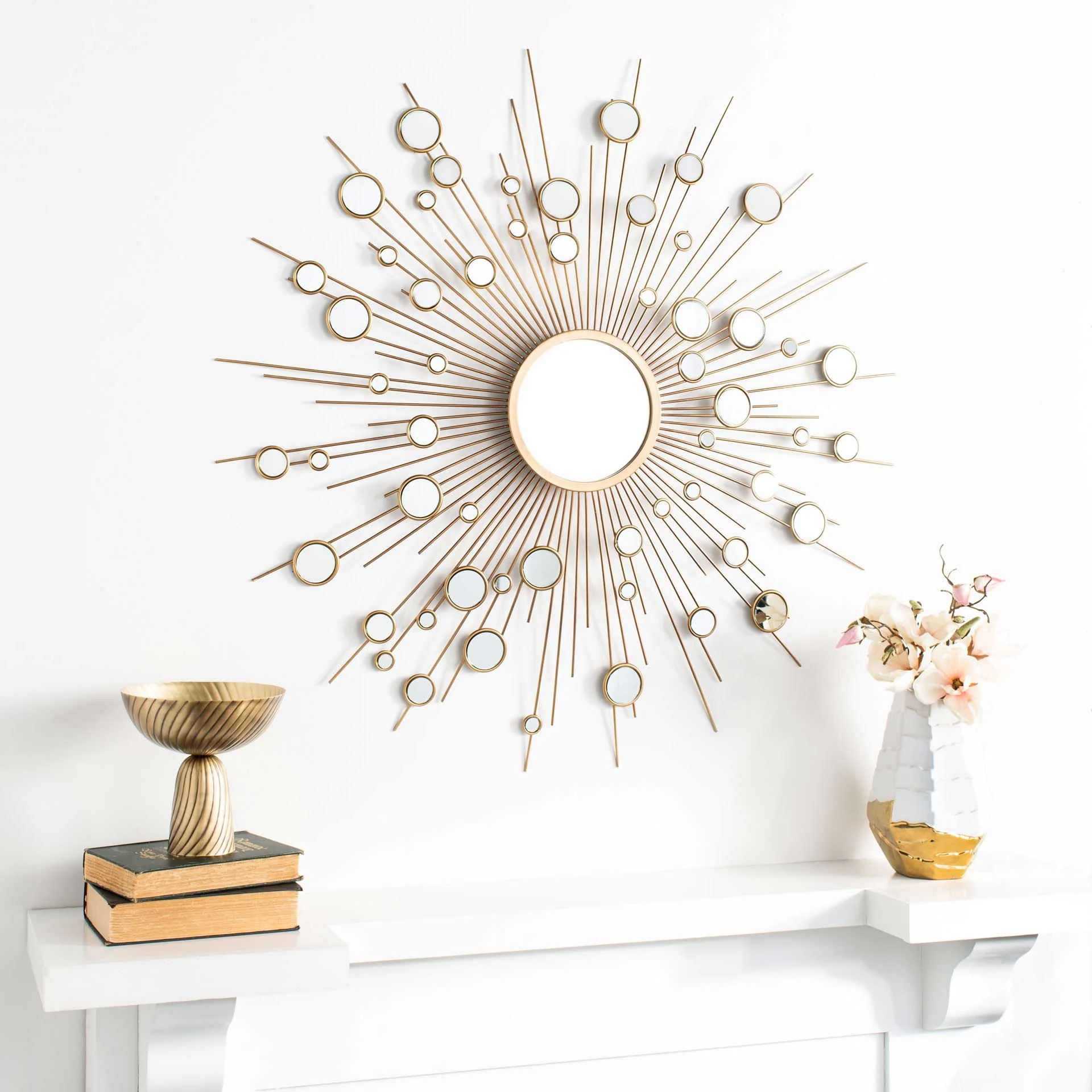 Arrive Sunburst Mirror Gold - Image 3