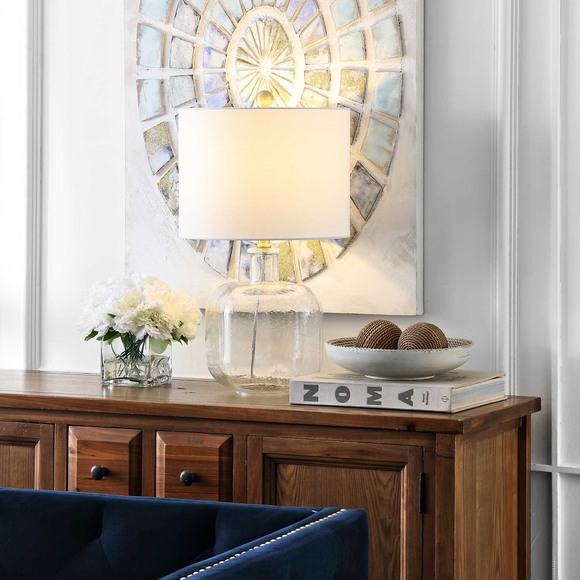 Artemis Table Lamp Clear/Brass Gold - Image 4
