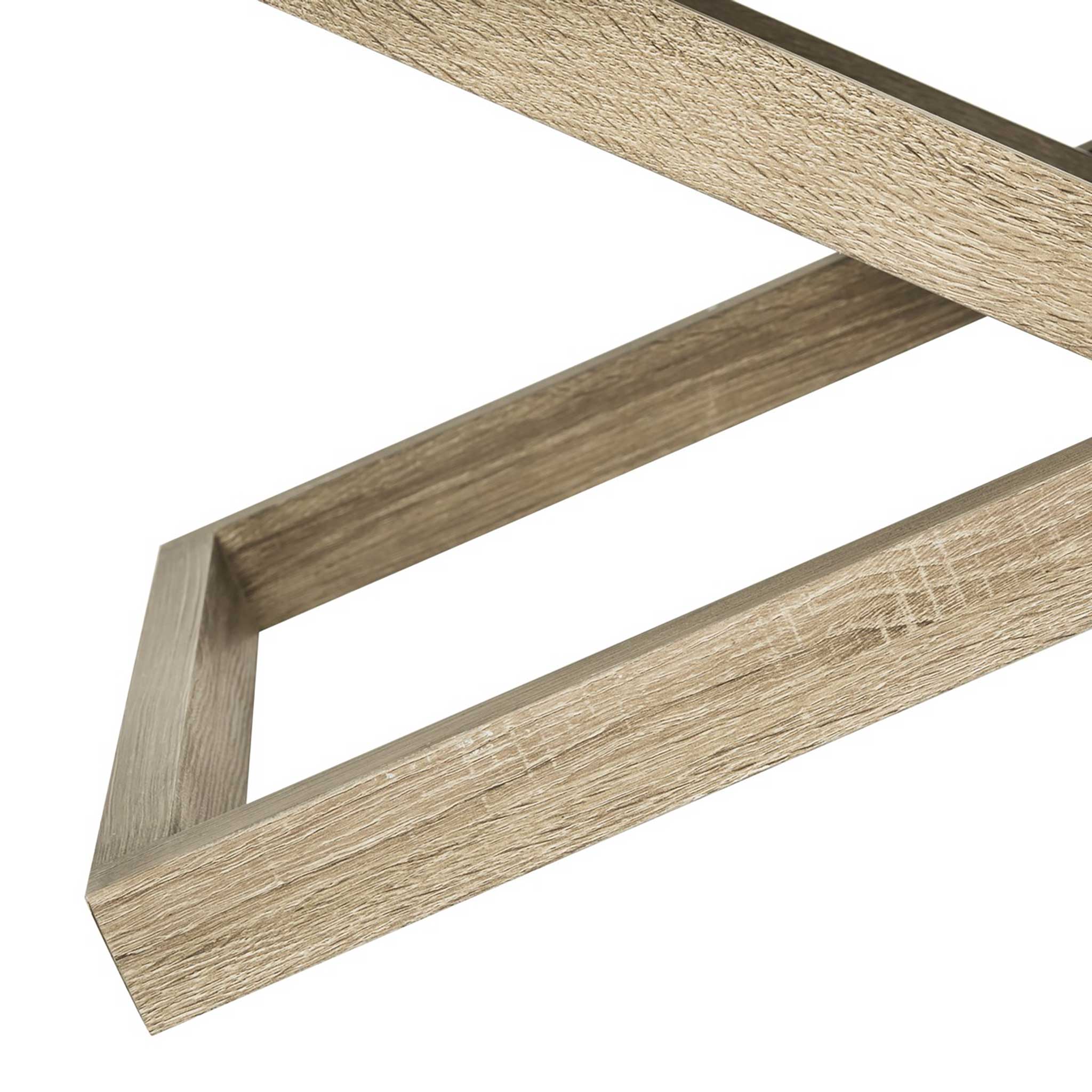 Arthur Cross Leg Coffee Table With Tray - Image 8