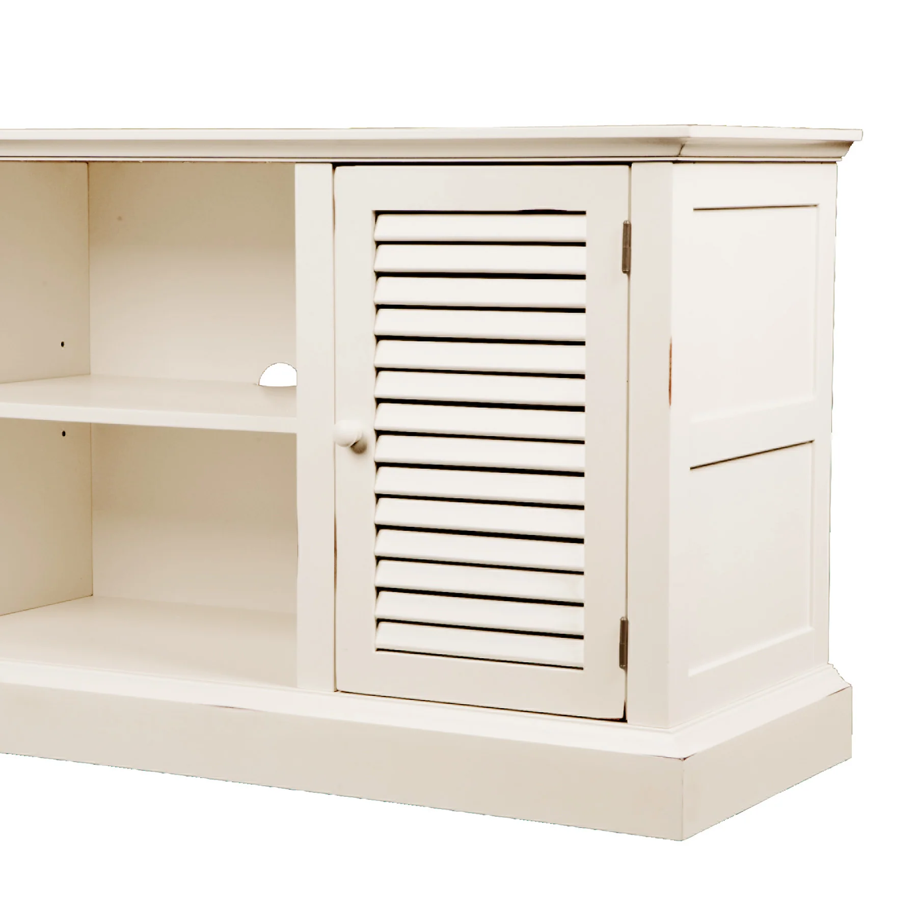 Arthur Media Stand Antique White - Image 4