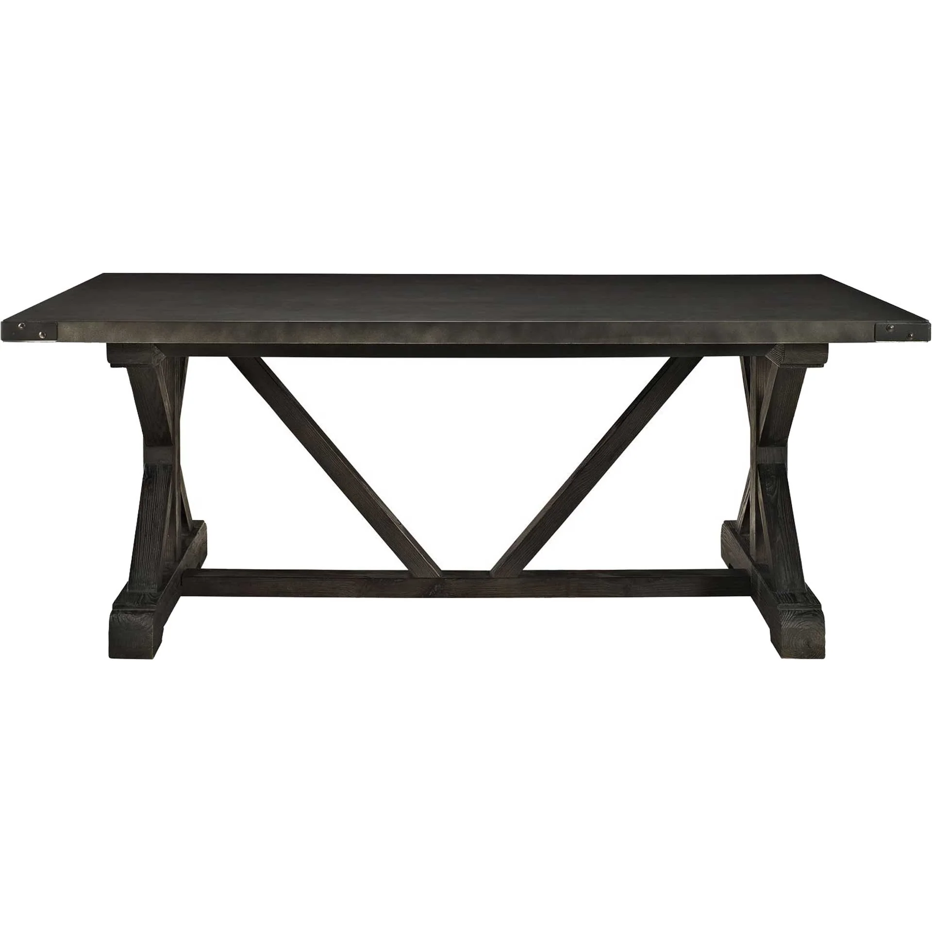 Arthur Wood Dining Table Black - Image 2