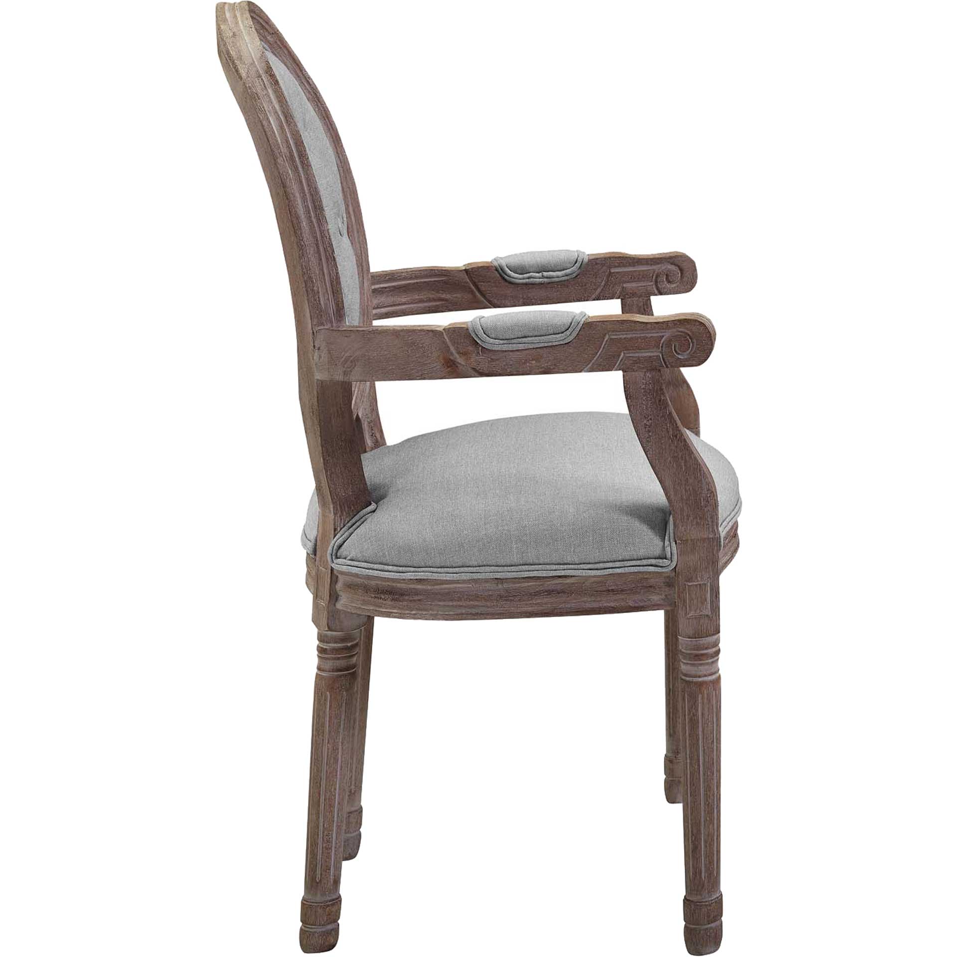 Arturo Dining Armchair Light Gray - Image 2