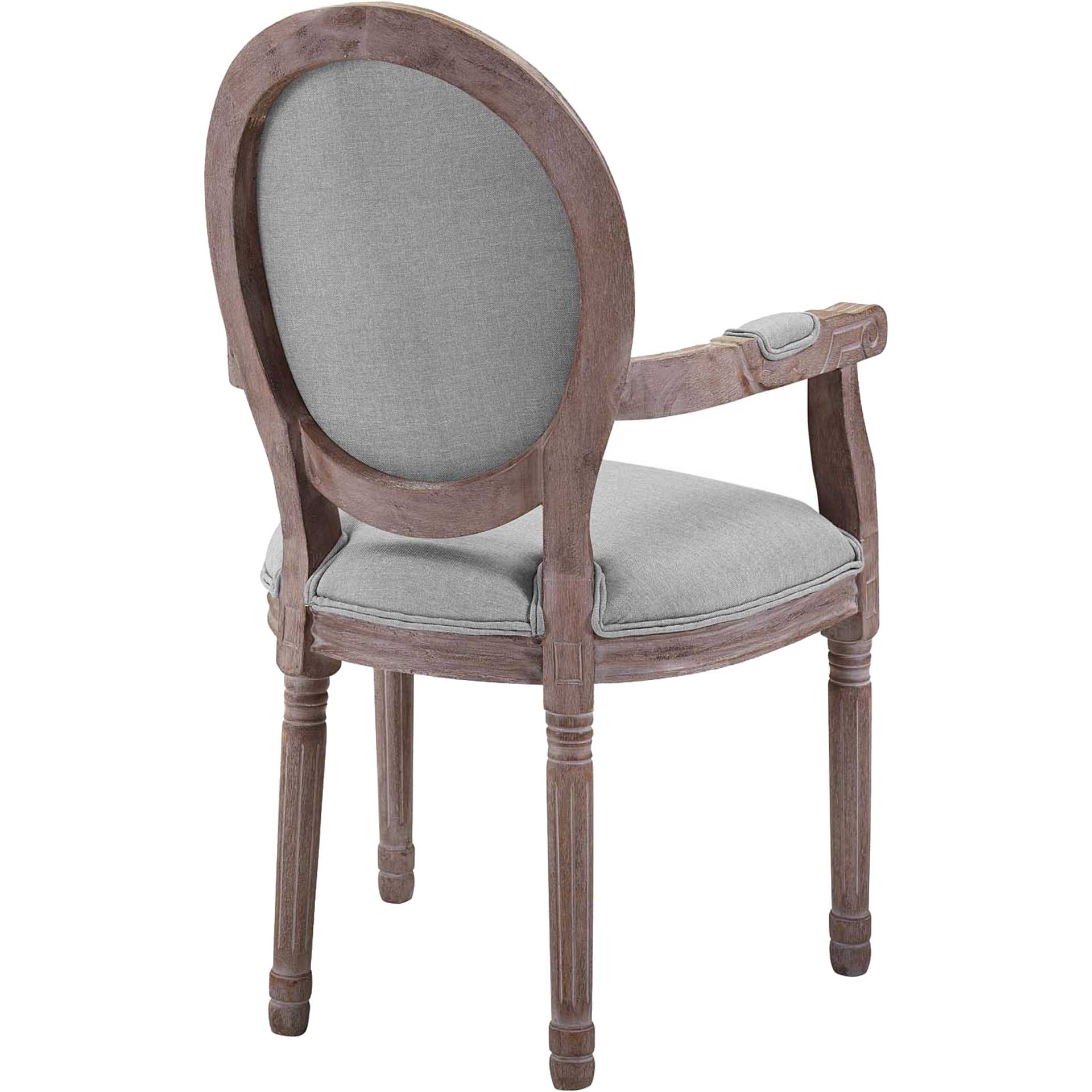 Arturo Dining Armchair Light Gray - Image 3