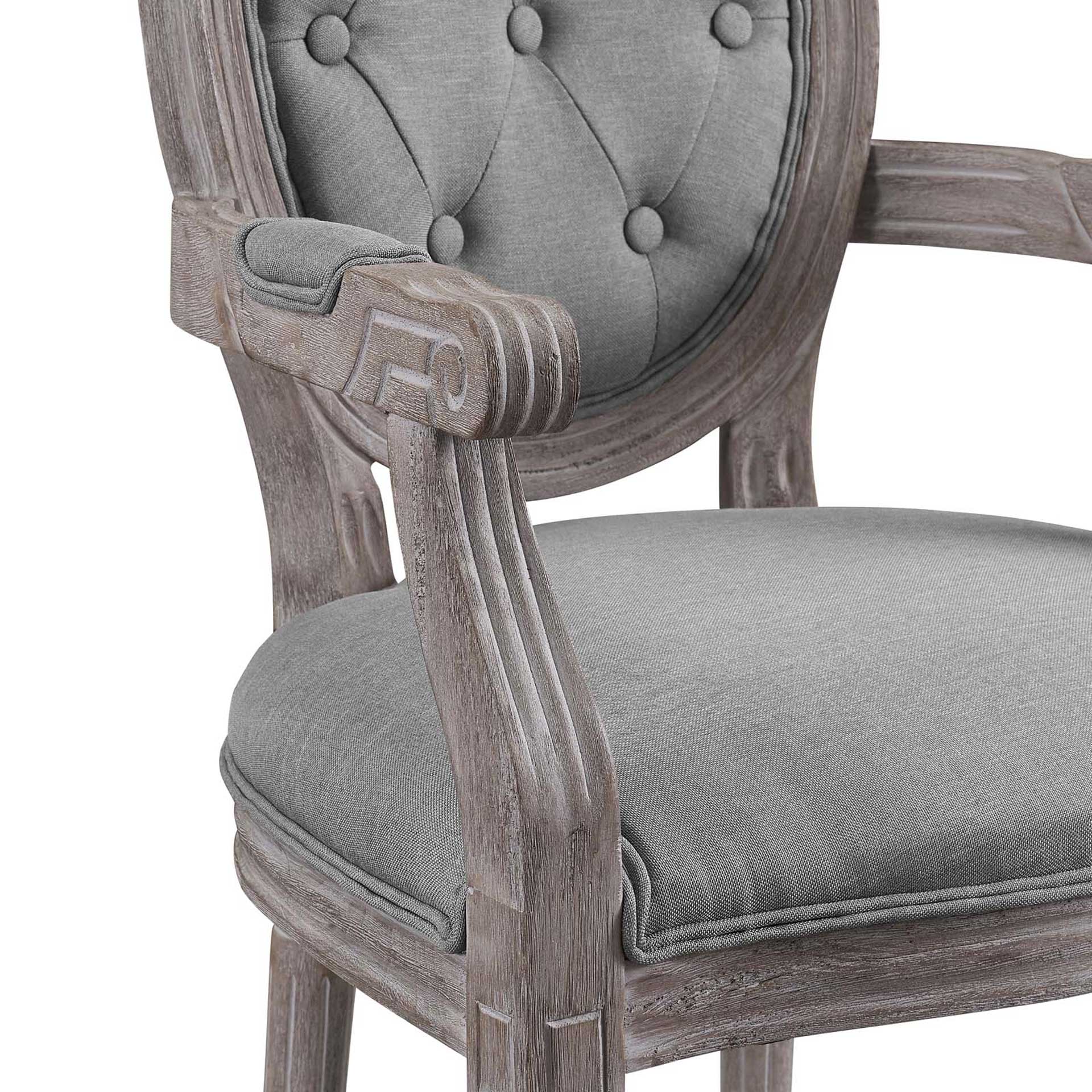 Arturo Dining Armchair Light Gray - Image 4