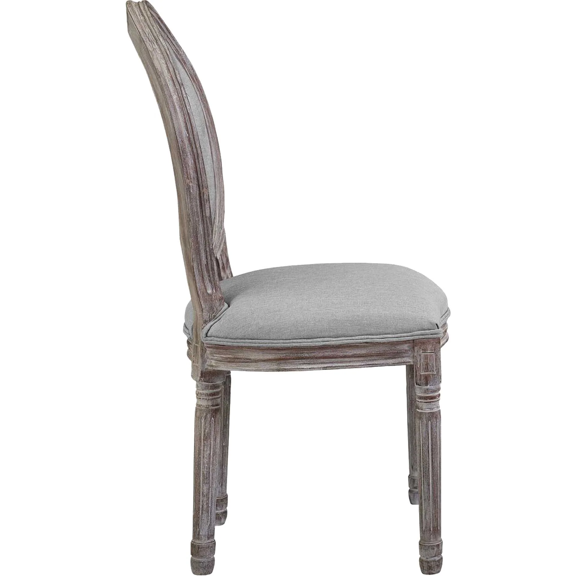 Arturo Fabric Side Chair Light Gray - Image 2