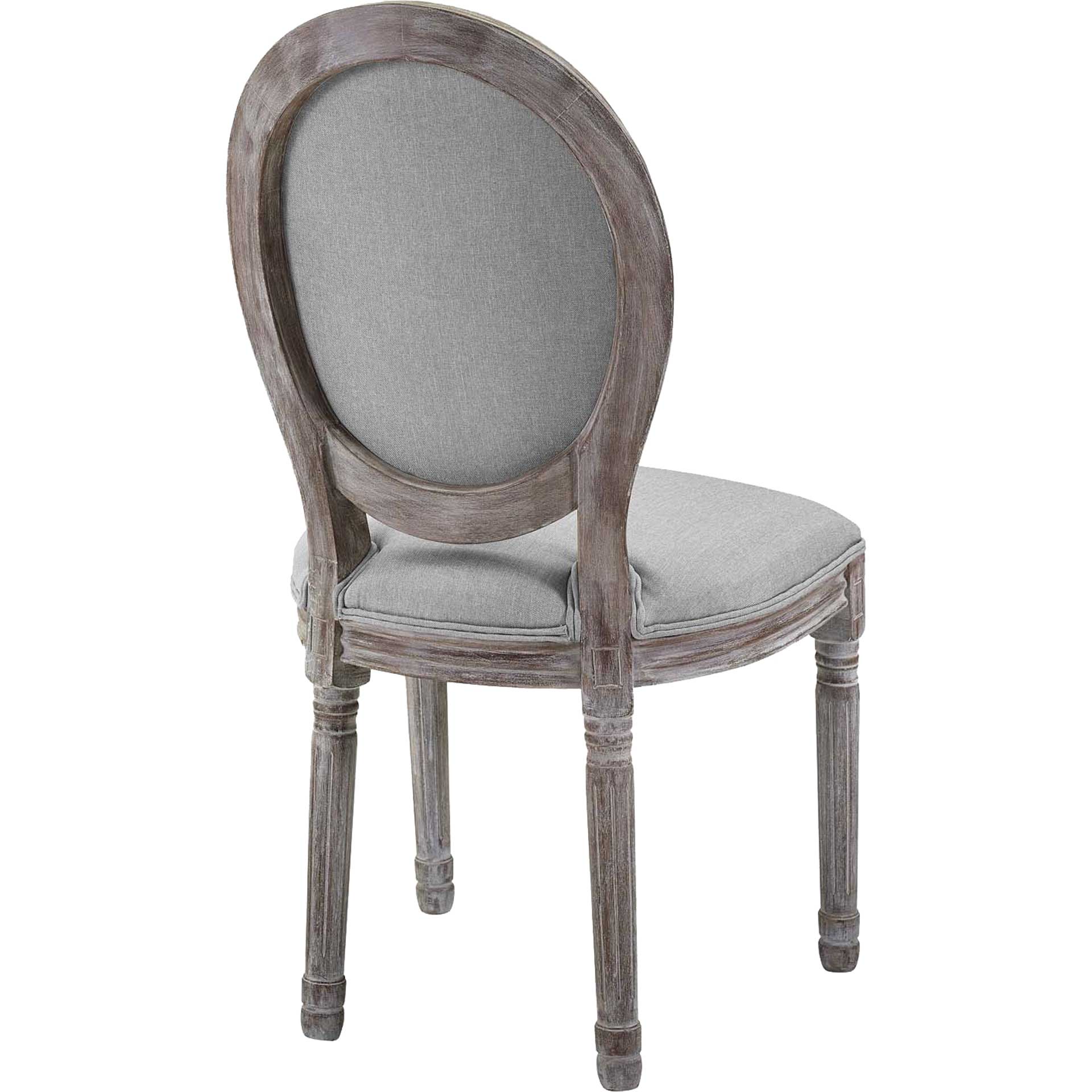 Arturo Fabric Side Chair Light Gray - Image 3