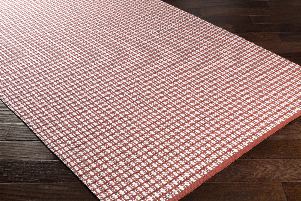 Aruba Rust/Ivory Area Rug - Image 2