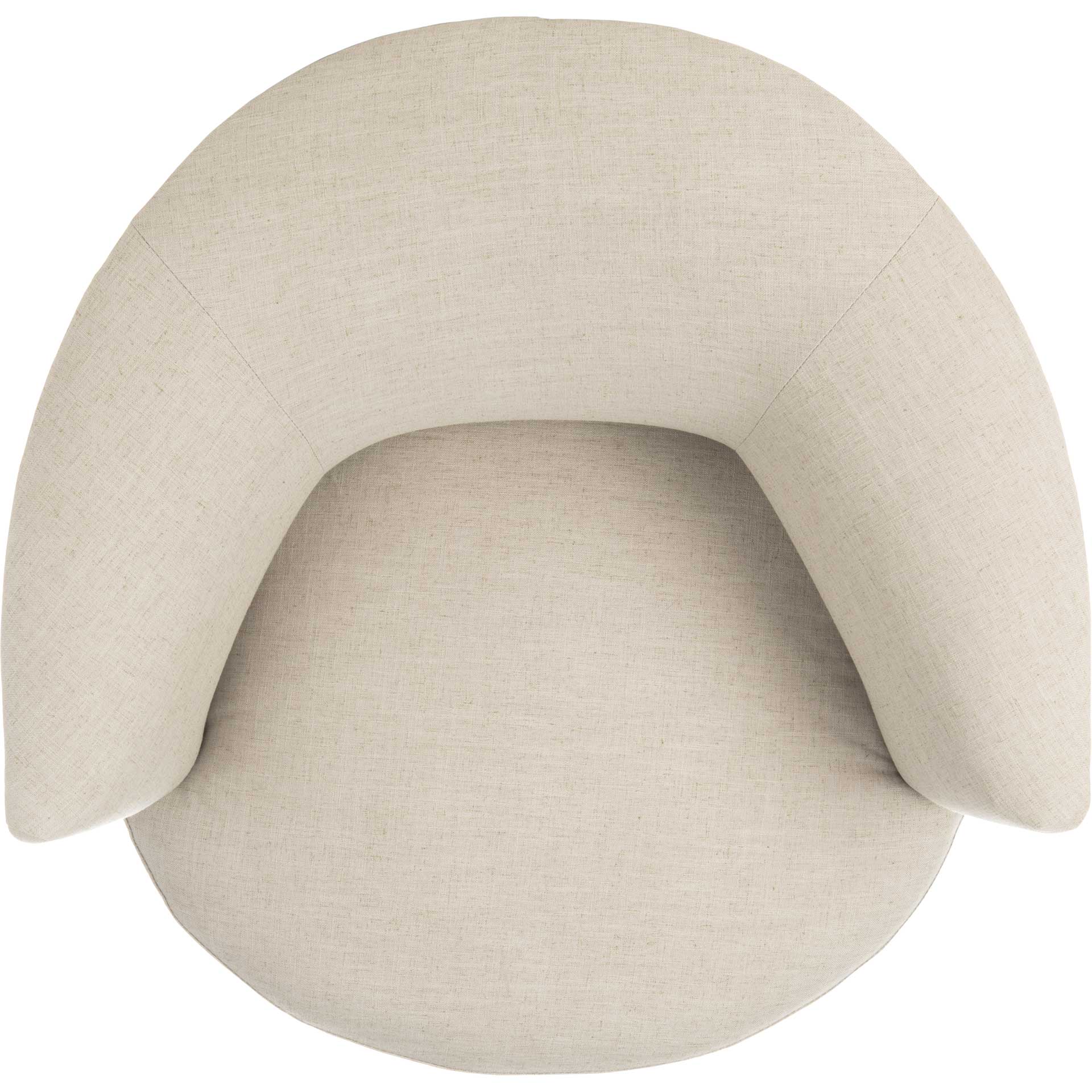 Arwen Velvet Accent Chair Light Gray - Image 6