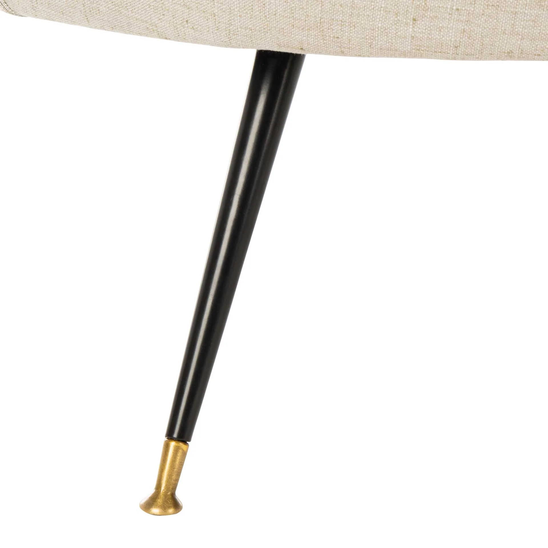 Arwen Velvet Accent Chair Light Gray - Image 8