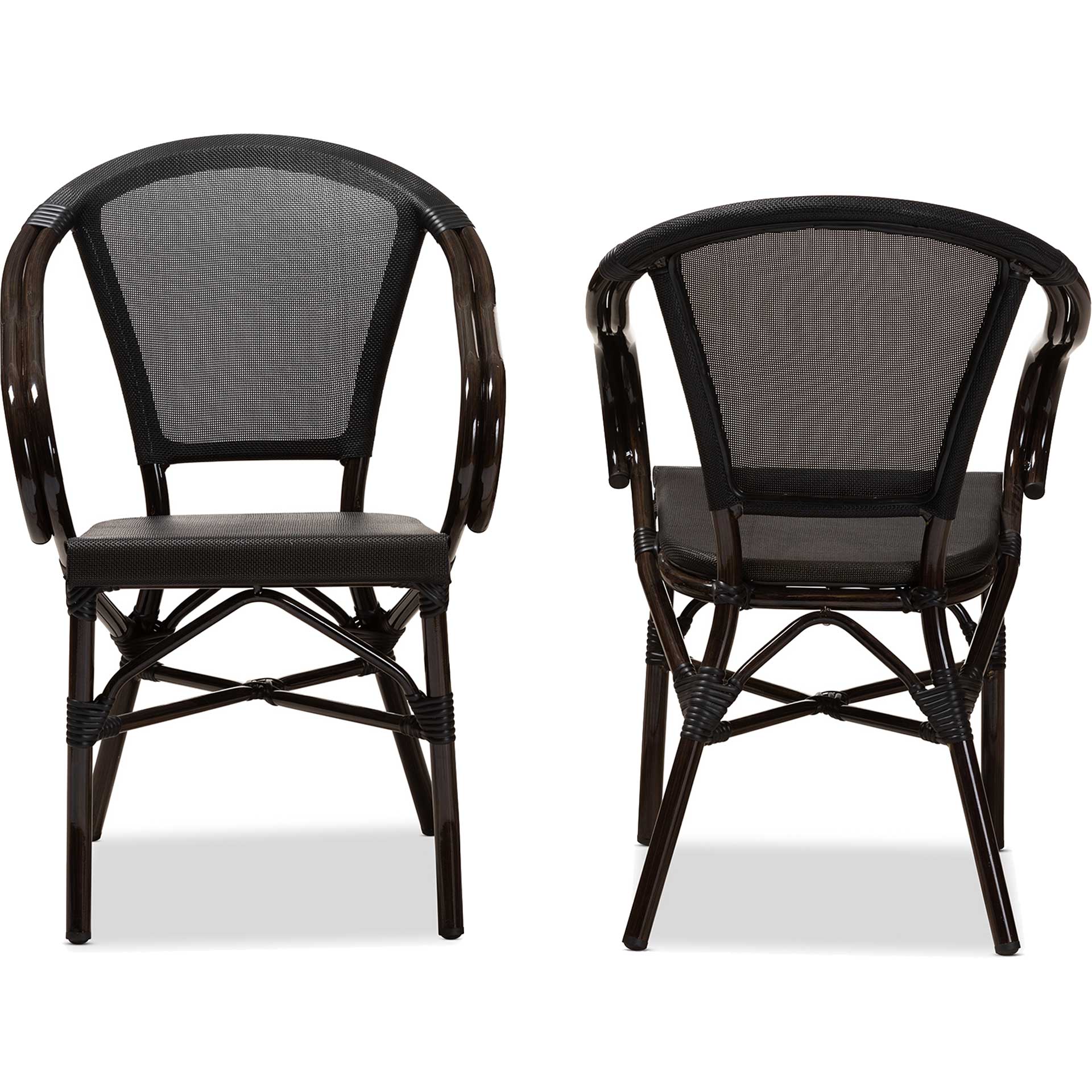 Arya Dining Chair Black (Set of 2) - Image 3