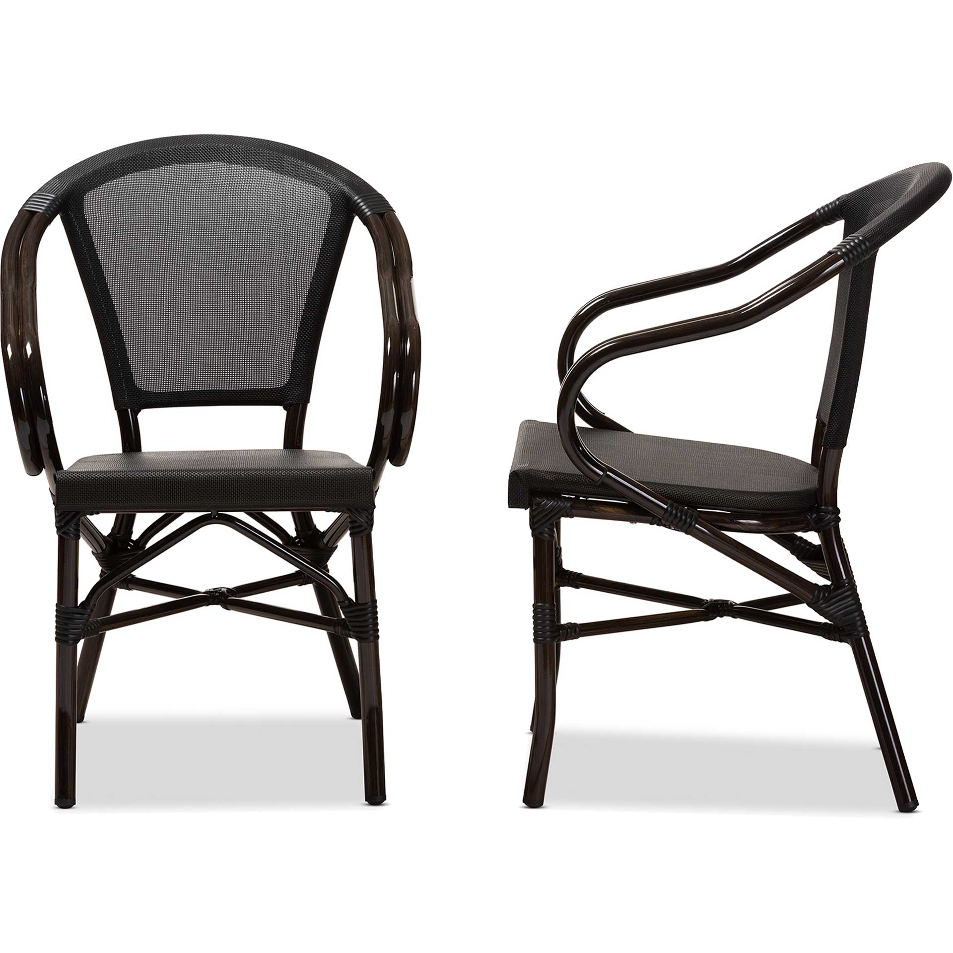 Arya Dining Chair Black (Set of 2) - Image 4