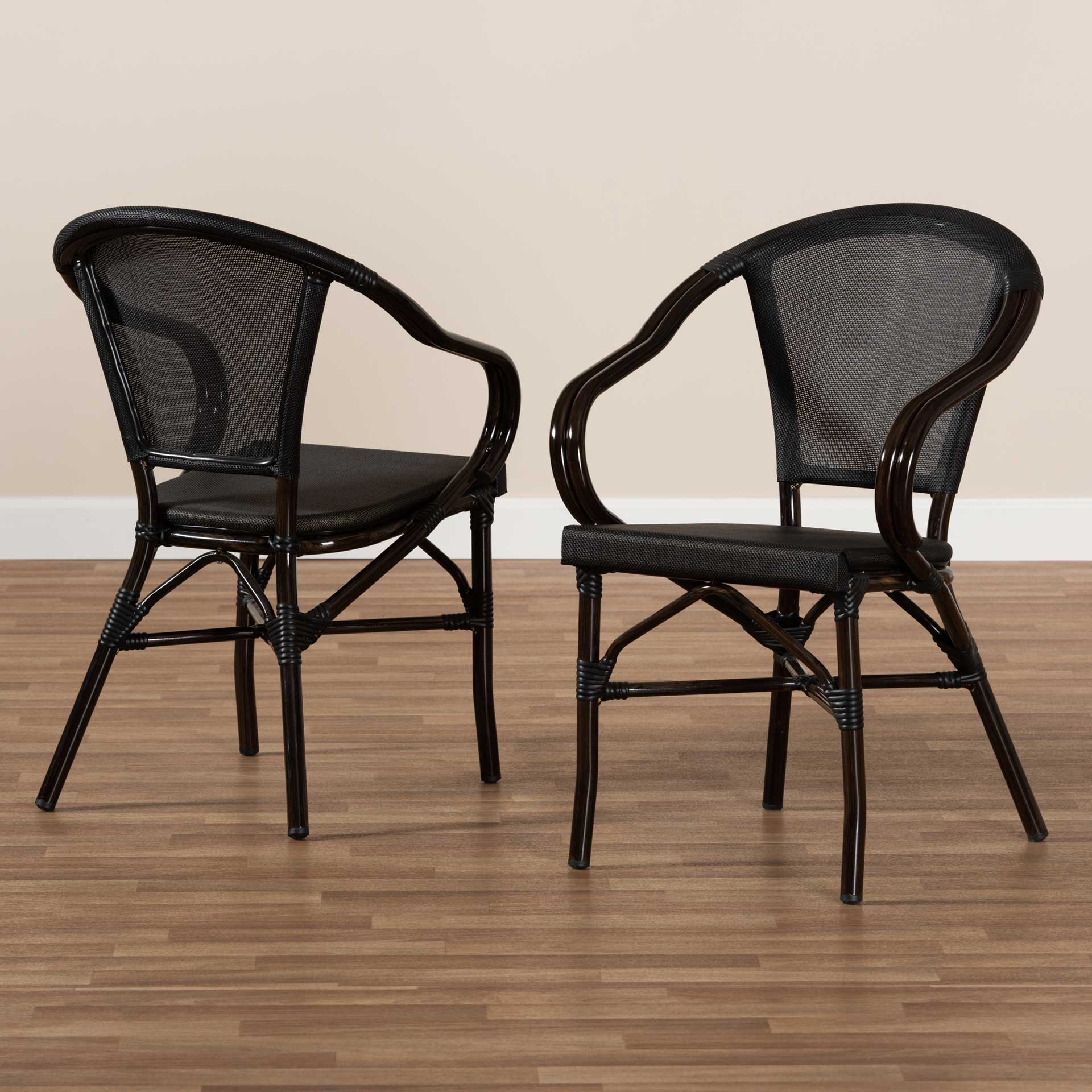 Arya Dining Chair Black (Set of 2) - Image 7