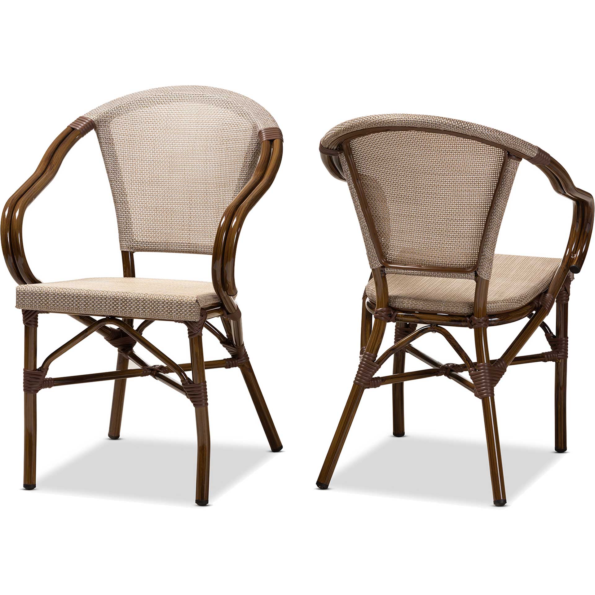 Arya Dining Chair Gray (Set of 2) - Image 2