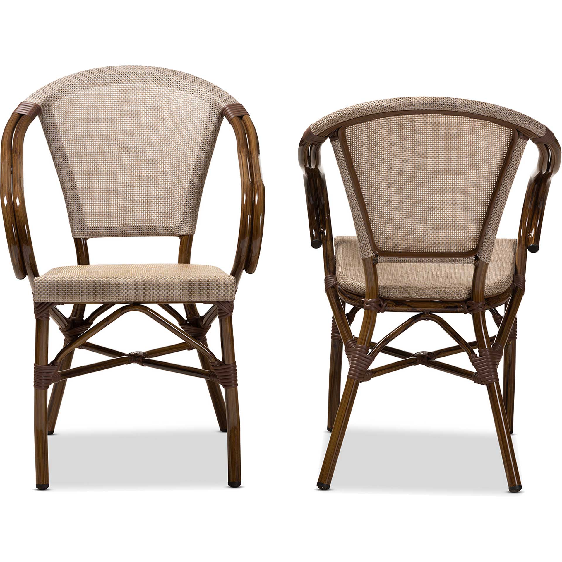 Arya Dining Chair Gray (Set of 2) - Image 3