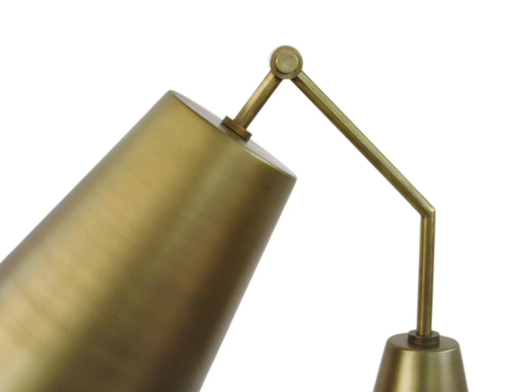 Asher Floor Lamp Gold - Image 3
