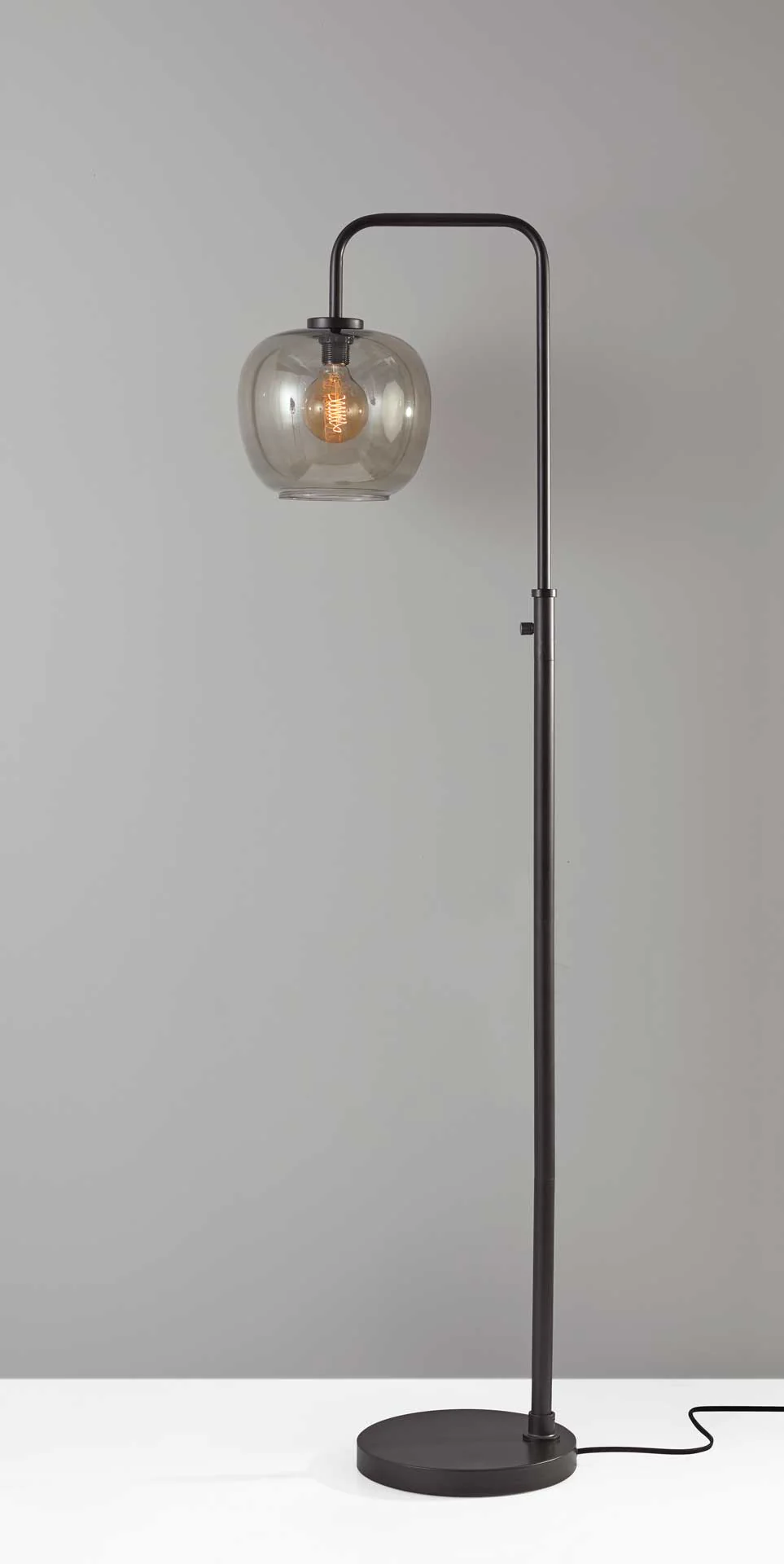 Ashland Floor Lamp Brushed Steel - Image 2