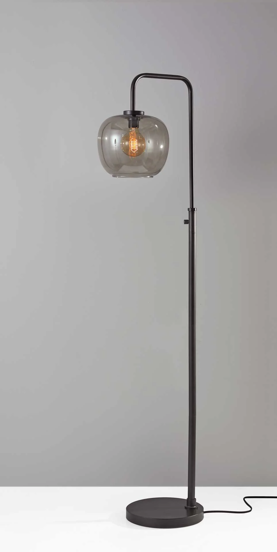Ashland Floor Lamp Brushed Steel - Image 3